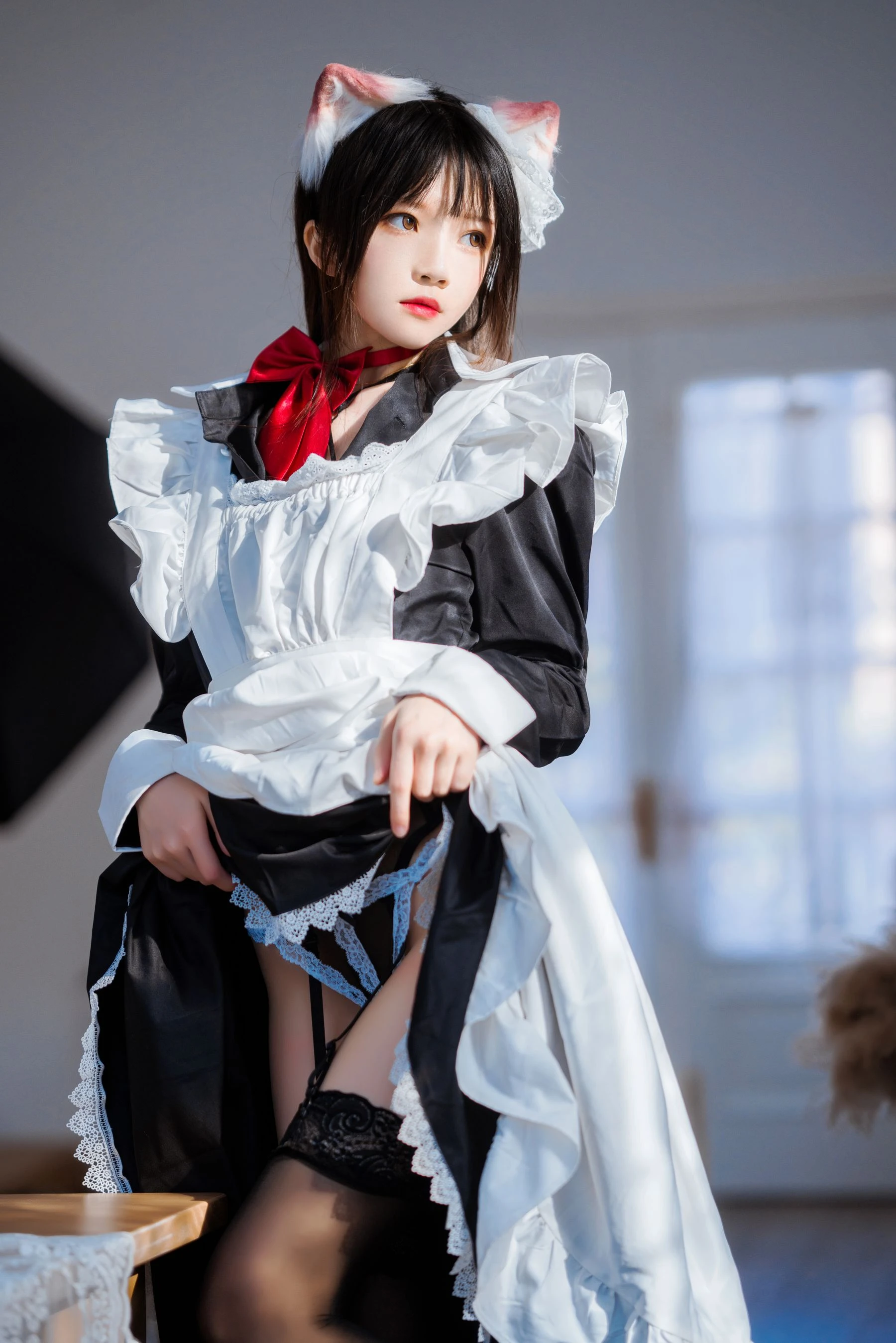 [熟女]鄧欣妍鄧欣妍寫真館高清寫真：火辣魅力釋放美腿誘惑彰顯寫真大片 - 83