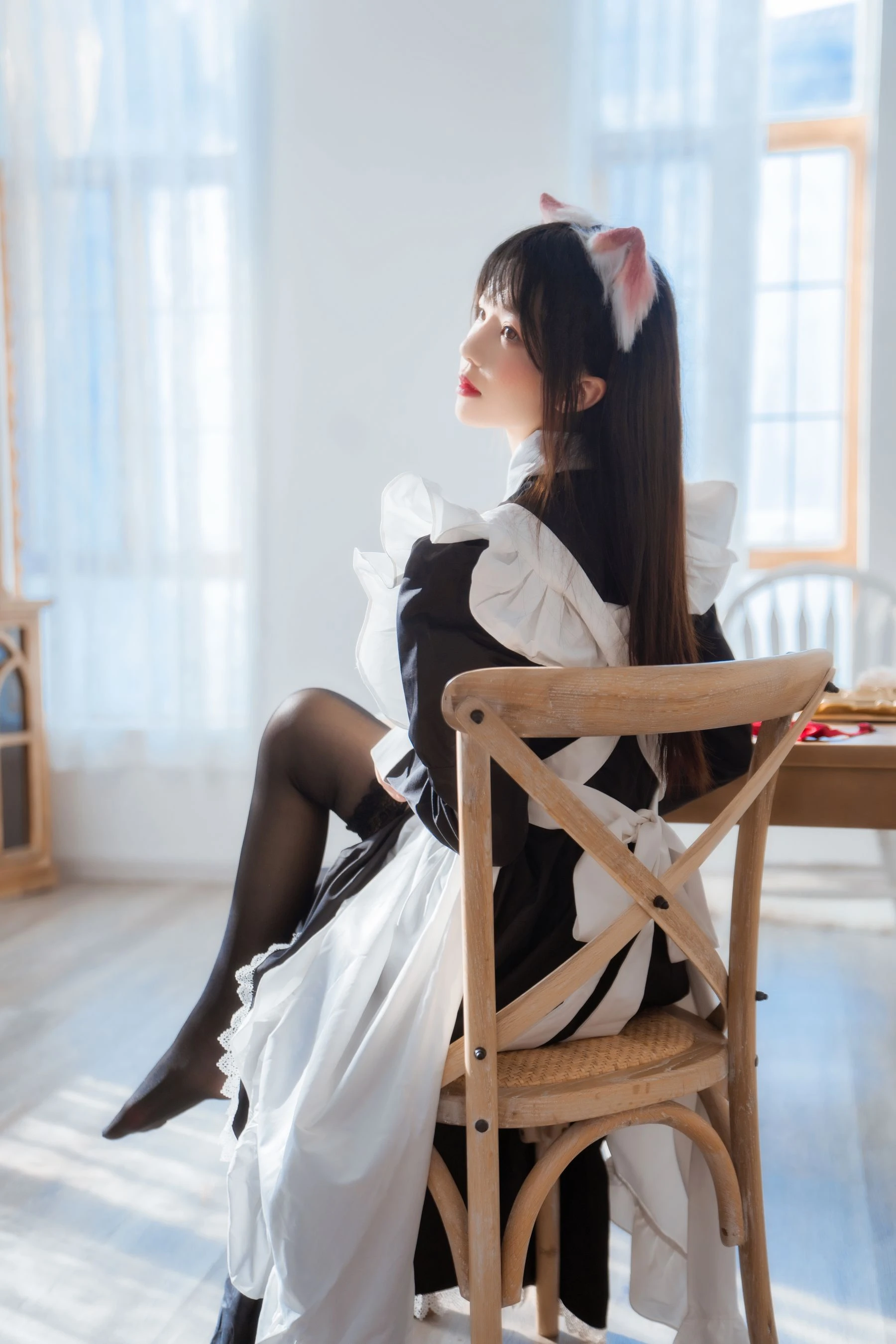 [熟女]鄧欣妍鄧欣妍寫真館高清寫真：火辣魅力釋放美腿誘惑彰顯寫真大片 - 85
