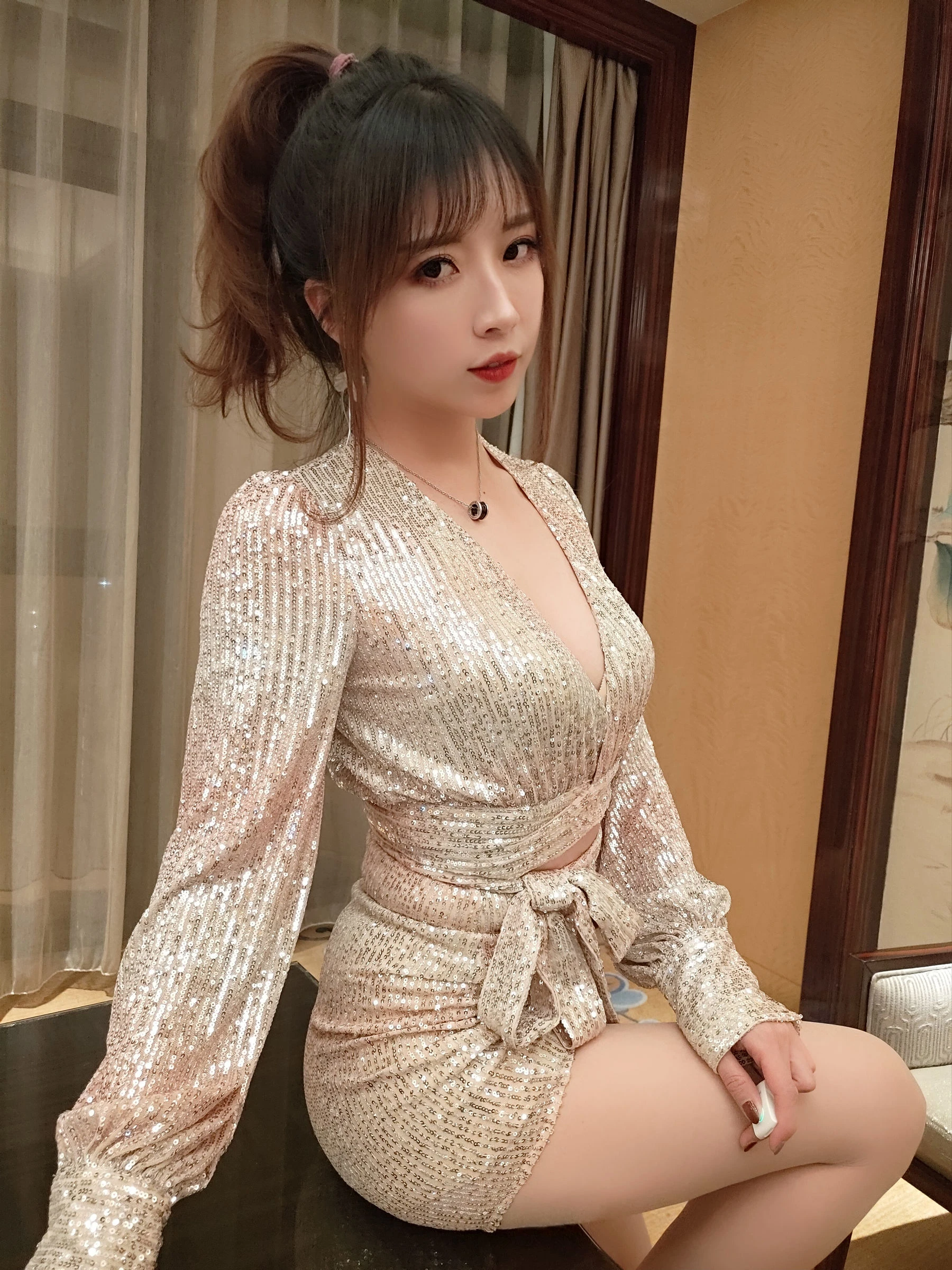 [熟女]林莉琪林莉琪街拍大圖寫真：性感氣質釋放身材誘惑詮釋寫真大片 - 7