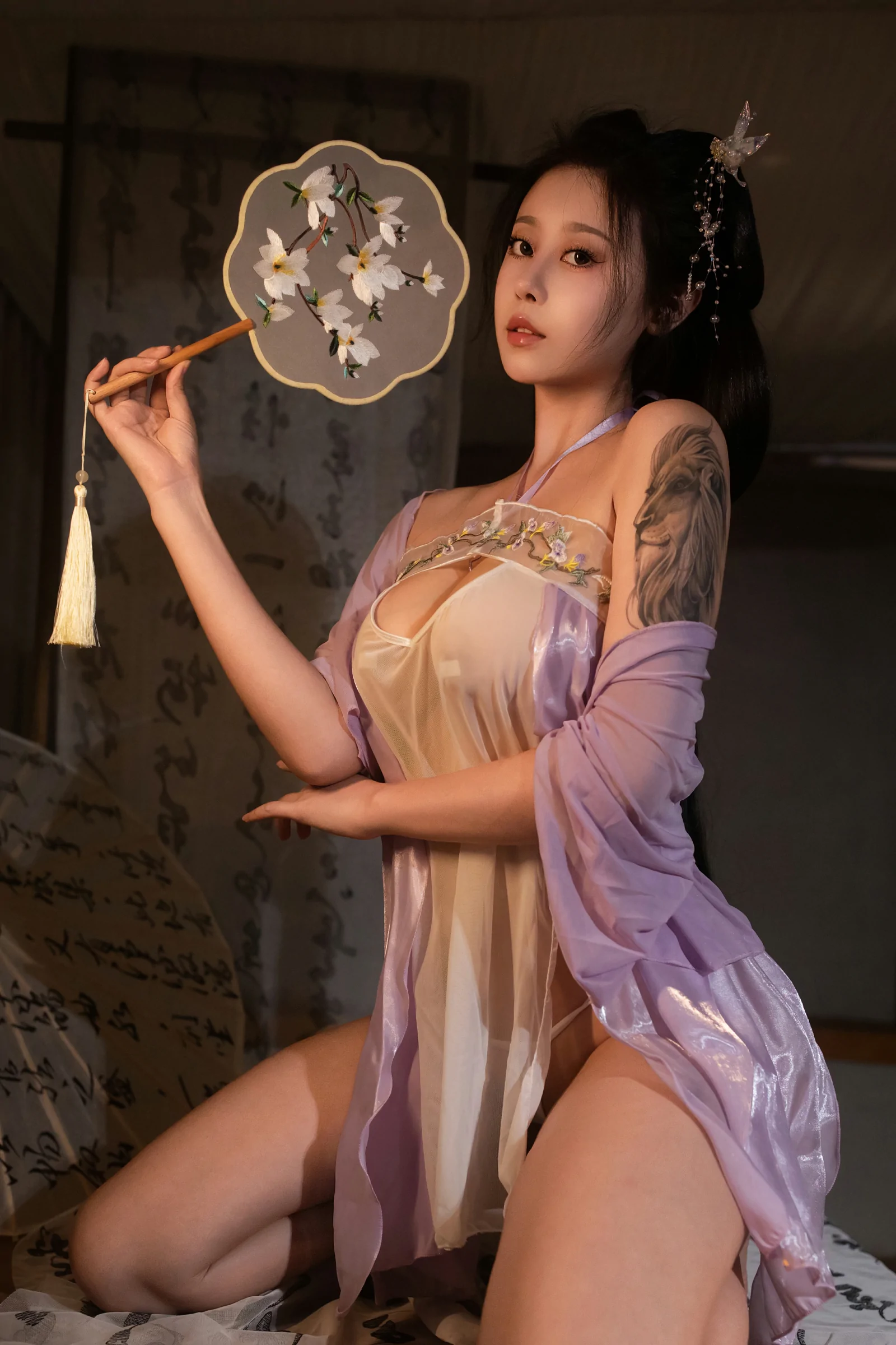 [女神]鄭莉婷作品圖集精選：鄭莉婷甜美魅力於寫真館展現身材曲線超清攝影 - 18