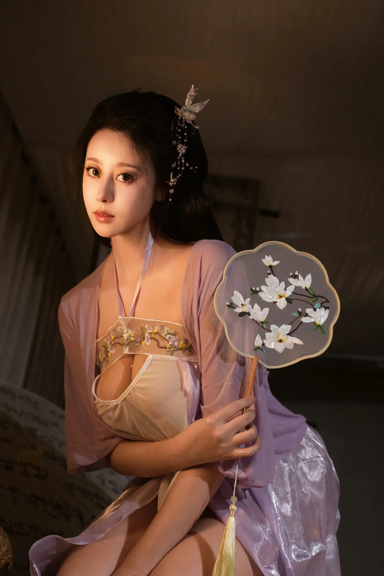 [女神]鄭莉婷作品圖集精選：鄭莉婷甜美魅力於寫真館展現身材曲線超清攝影 - 7