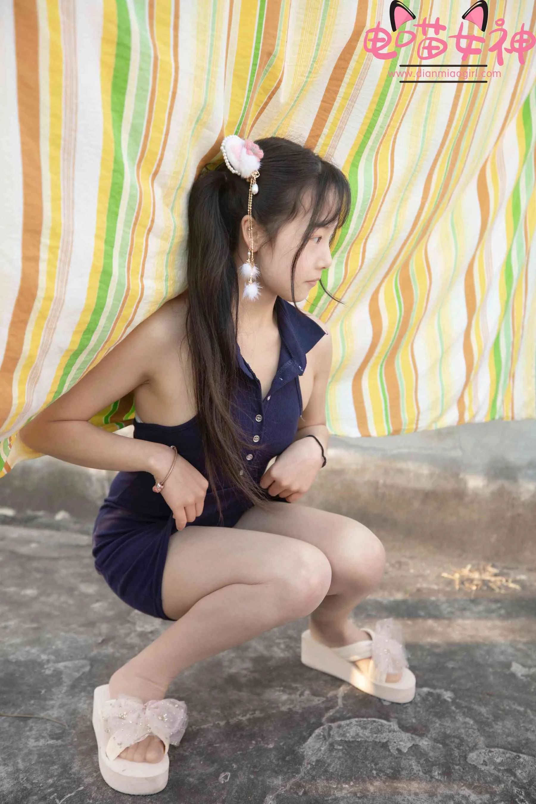 [辣妹]張心怡張心怡私藏獨家作品：攝影棚甜美風採展現翹臀寫真合集 - 35