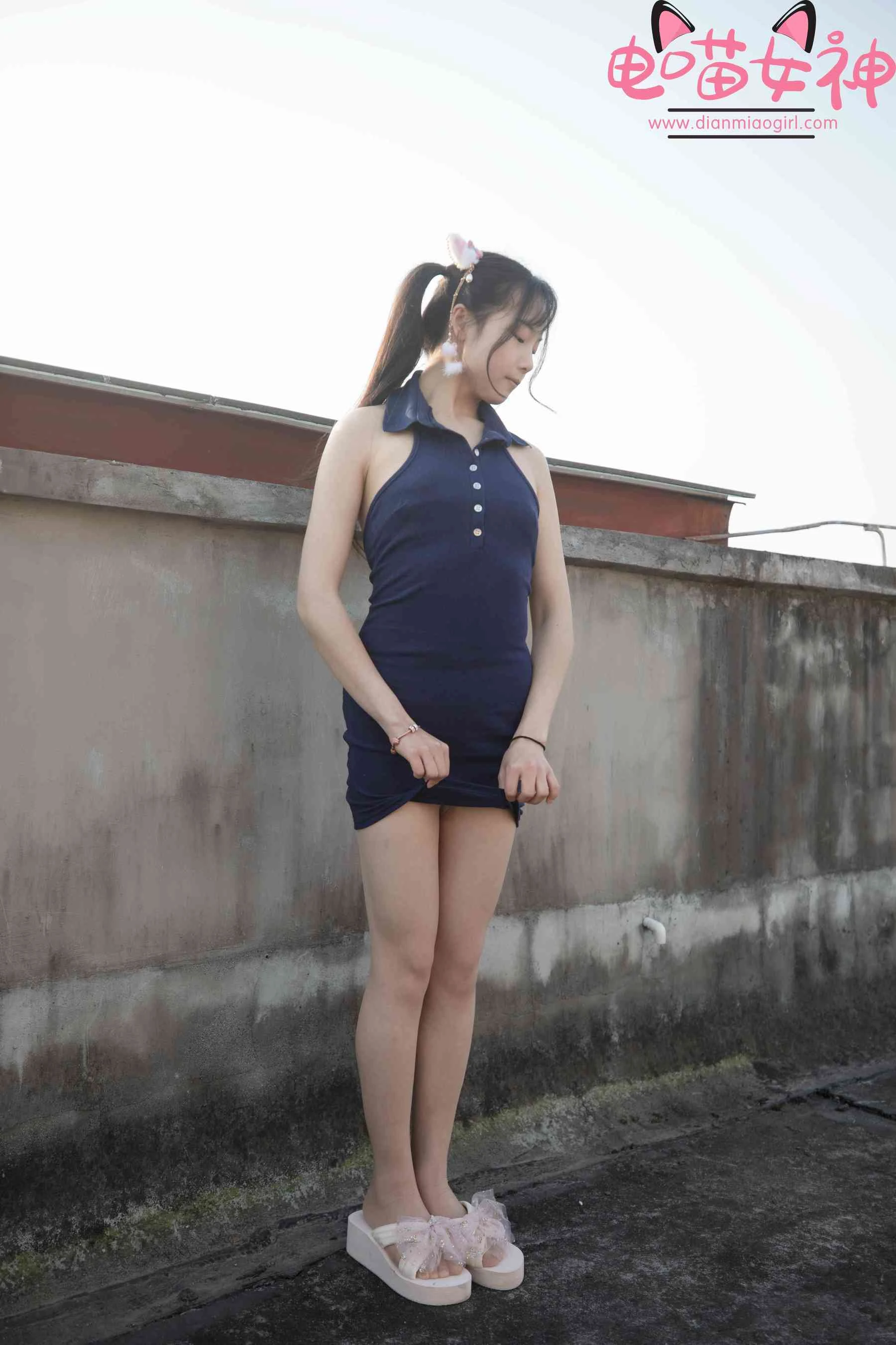 [辣妹]張心怡張心怡私藏獨家作品：攝影棚甜美風採展現翹臀寫真合集 - 7