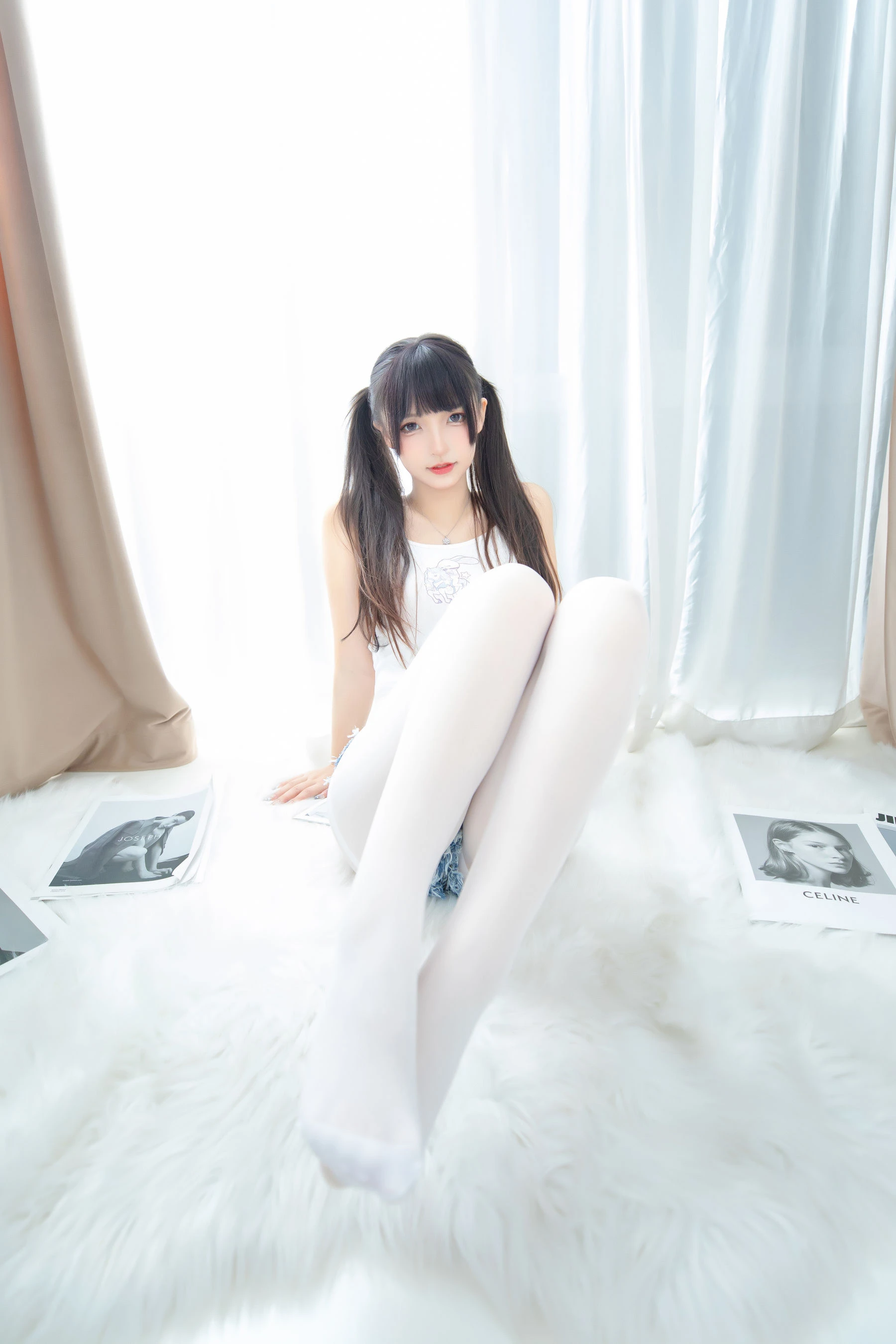 [模特]李雨萱李雨萱攝影棚精選寫真：優雅魅力釋放美胸誘惑彰顯寫真大片 - 38