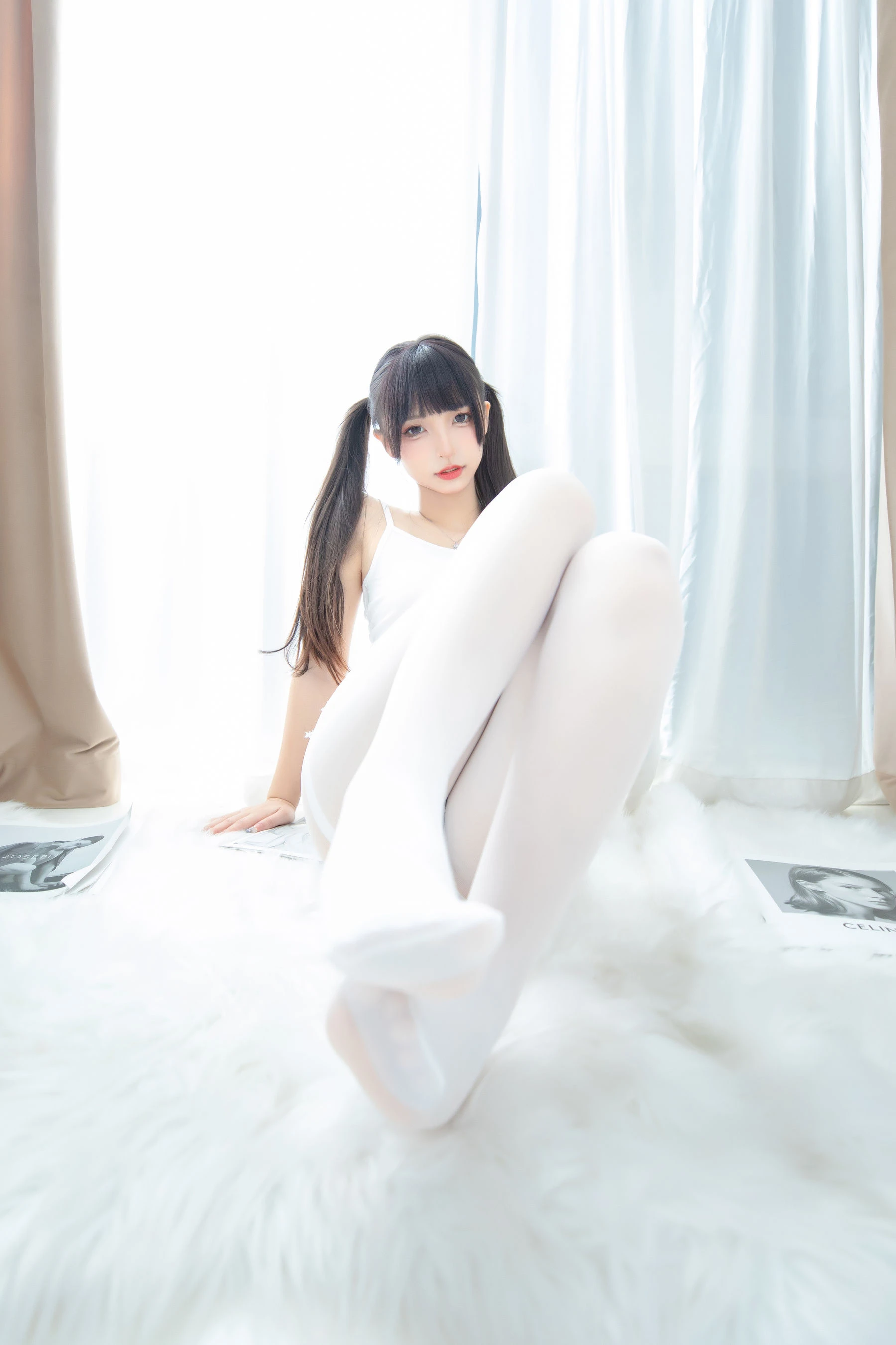 [模特]李雨萱李雨萱攝影棚精選寫真：優雅魅力釋放美胸誘惑彰顯寫真大片 - 39
