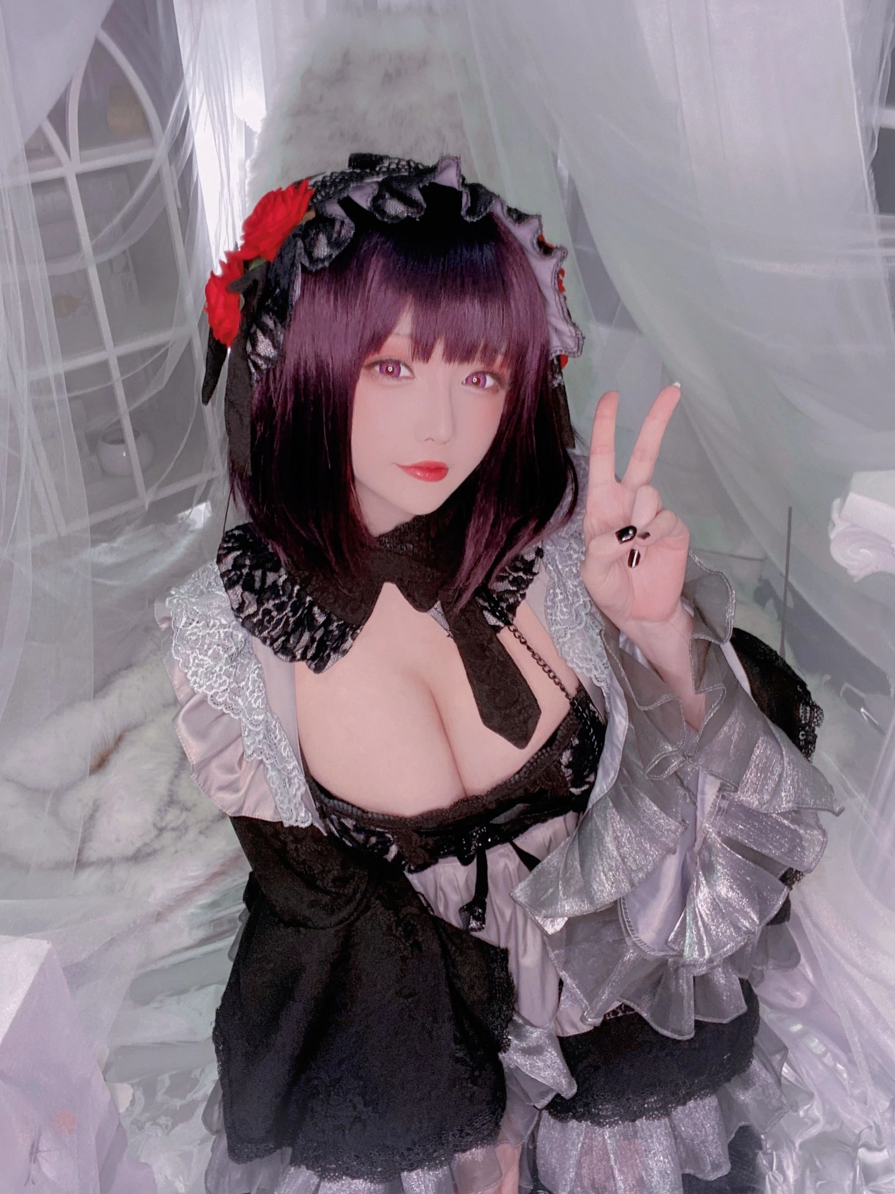 [小蘿莉]李夢瑤攝影棚高清美圖珍藏：李夢瑤優雅演繹曲線完美魅力展現寫真藝術 - 15