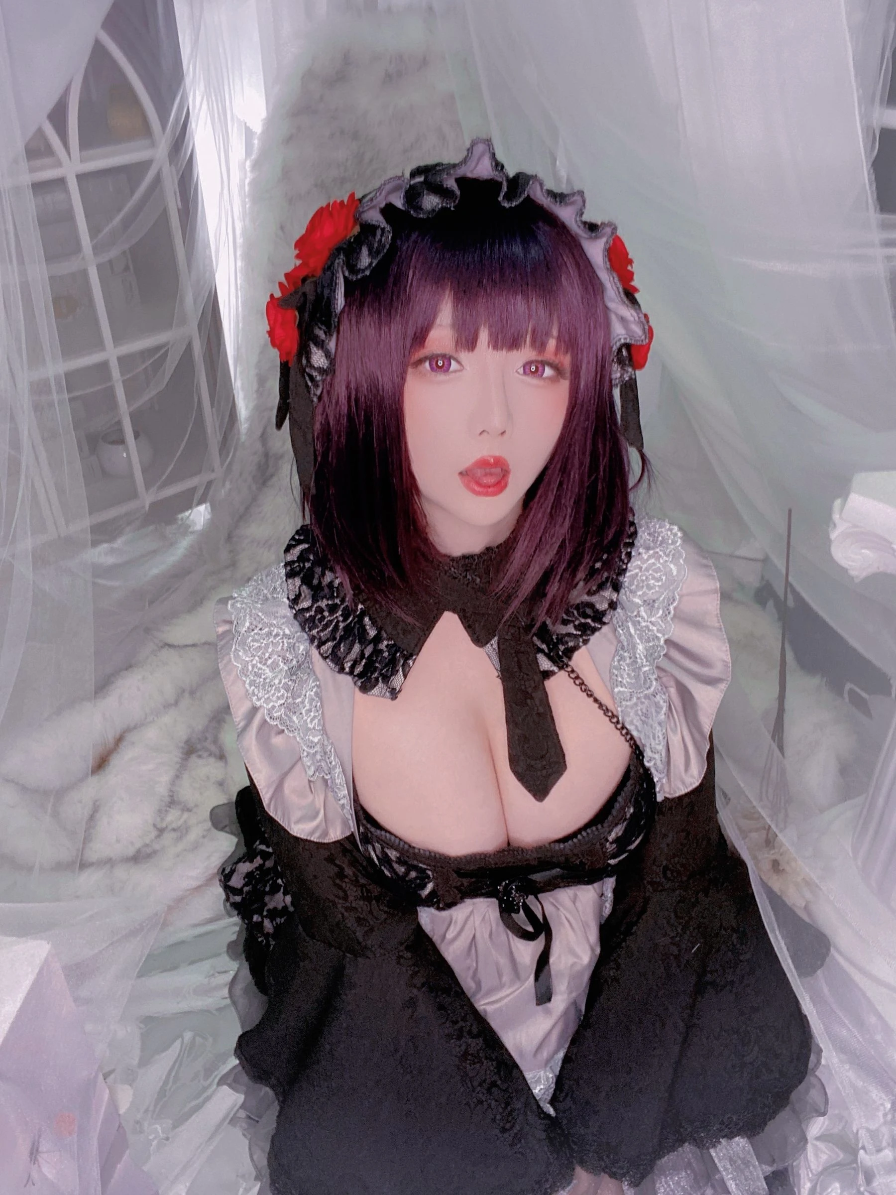 [小蘿莉]李夢瑤攝影棚高清美圖珍藏：李夢瑤優雅演繹曲線完美魅力展現寫真藝術 - 16