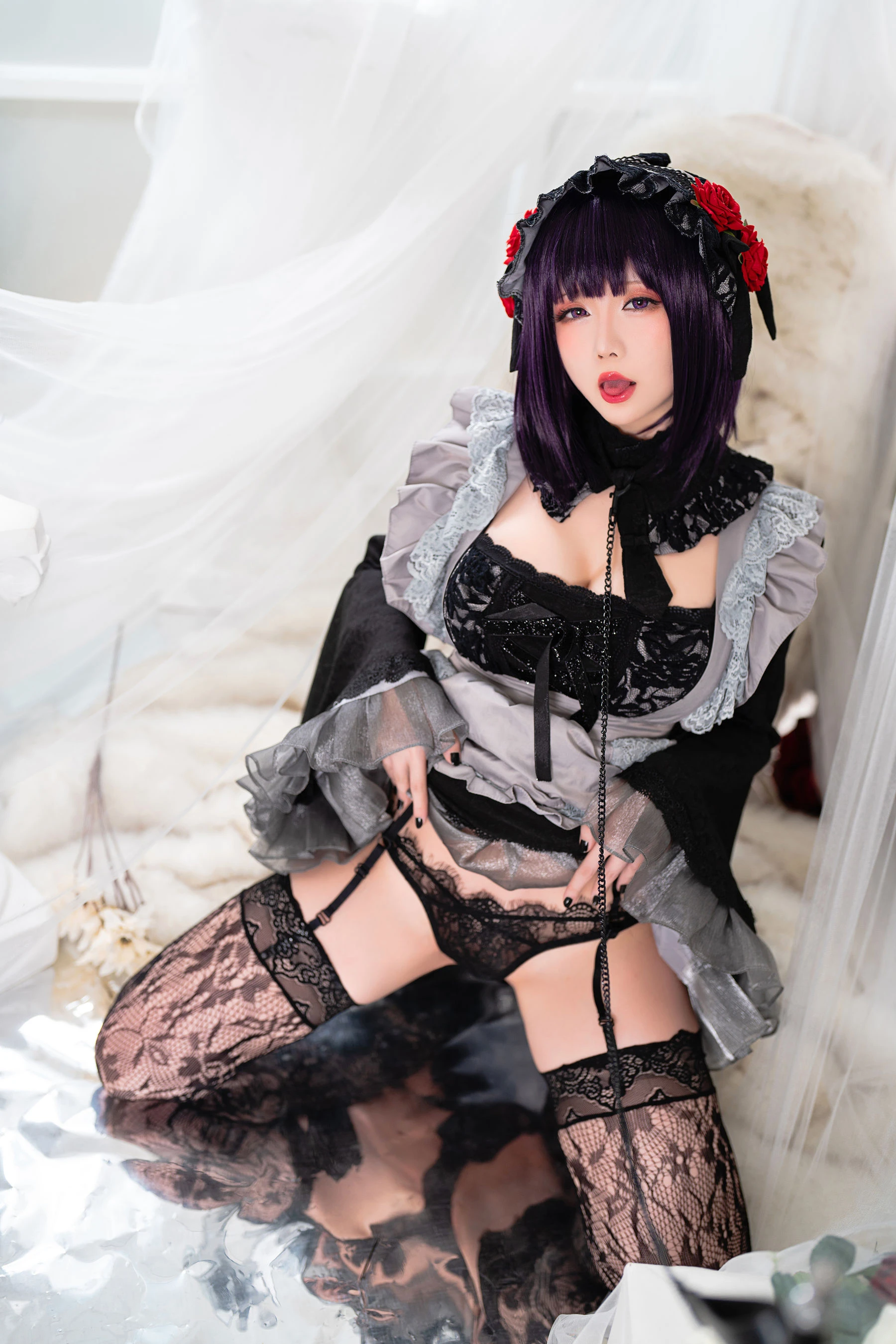 [小蘿莉]李夢瑤攝影棚高清美圖珍藏：李夢瑤優雅演繹曲線完美魅力展現寫真藝術 - 18