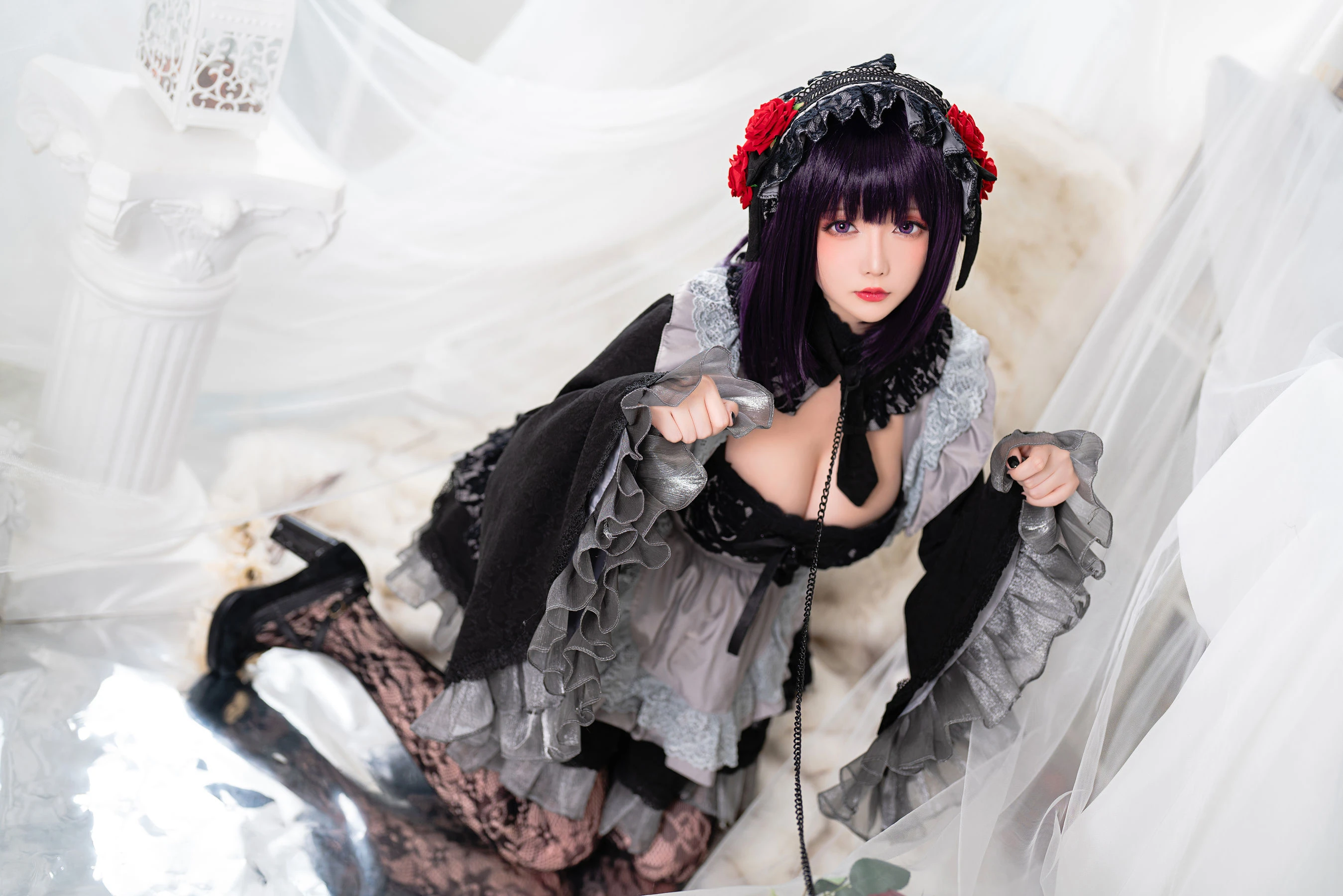 [小蘿莉]李夢瑤攝影棚高清美圖珍藏：李夢瑤優雅演繹曲線完美魅力展現寫真藝術 - 19