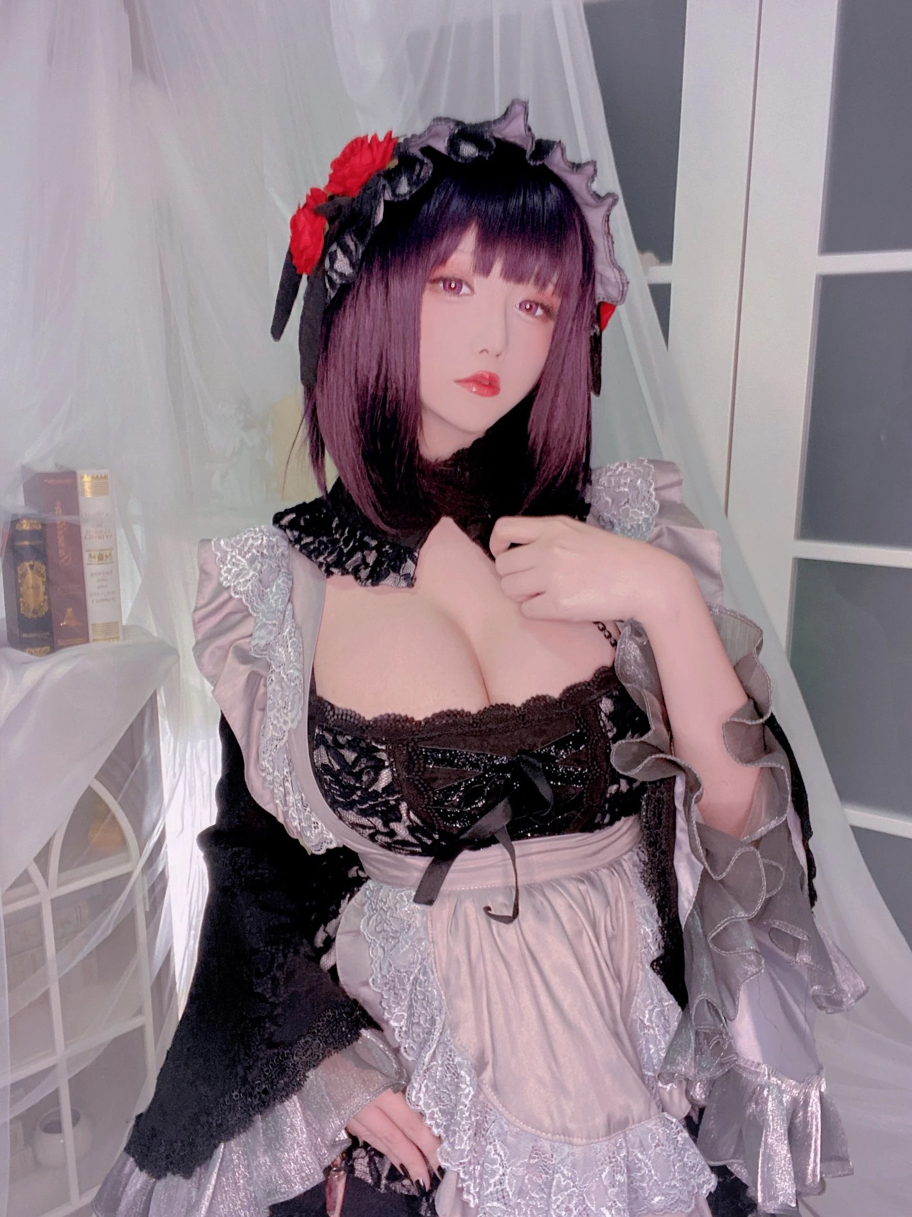 [小蘿莉]李夢瑤攝影棚高清美圖珍藏：李夢瑤優雅演繹曲線完美魅力展現寫真藝術 - 21
