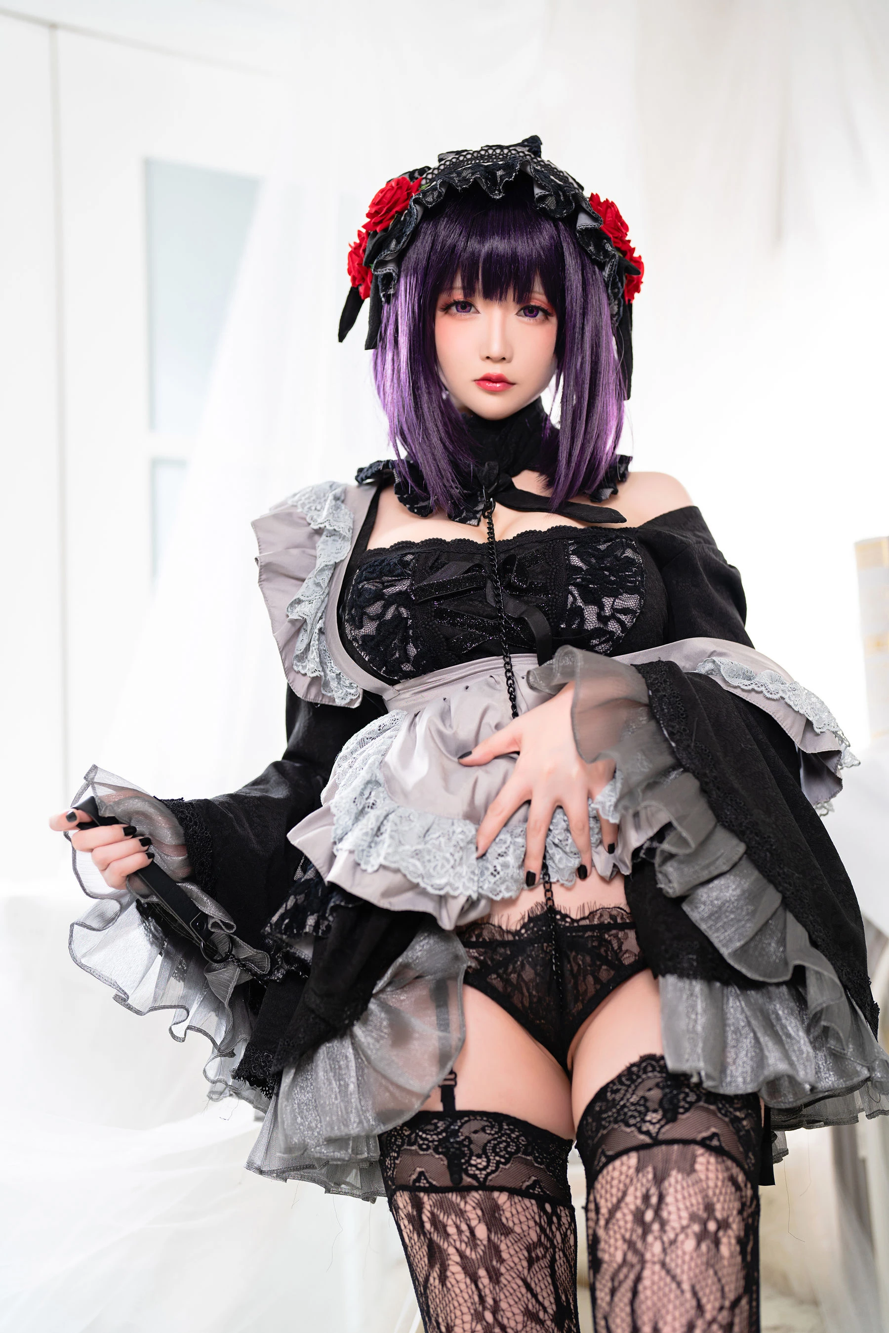 [小蘿莉]李夢瑤攝影棚高清美圖珍藏：李夢瑤優雅演繹曲線完美魅力展現寫真藝術 - 45