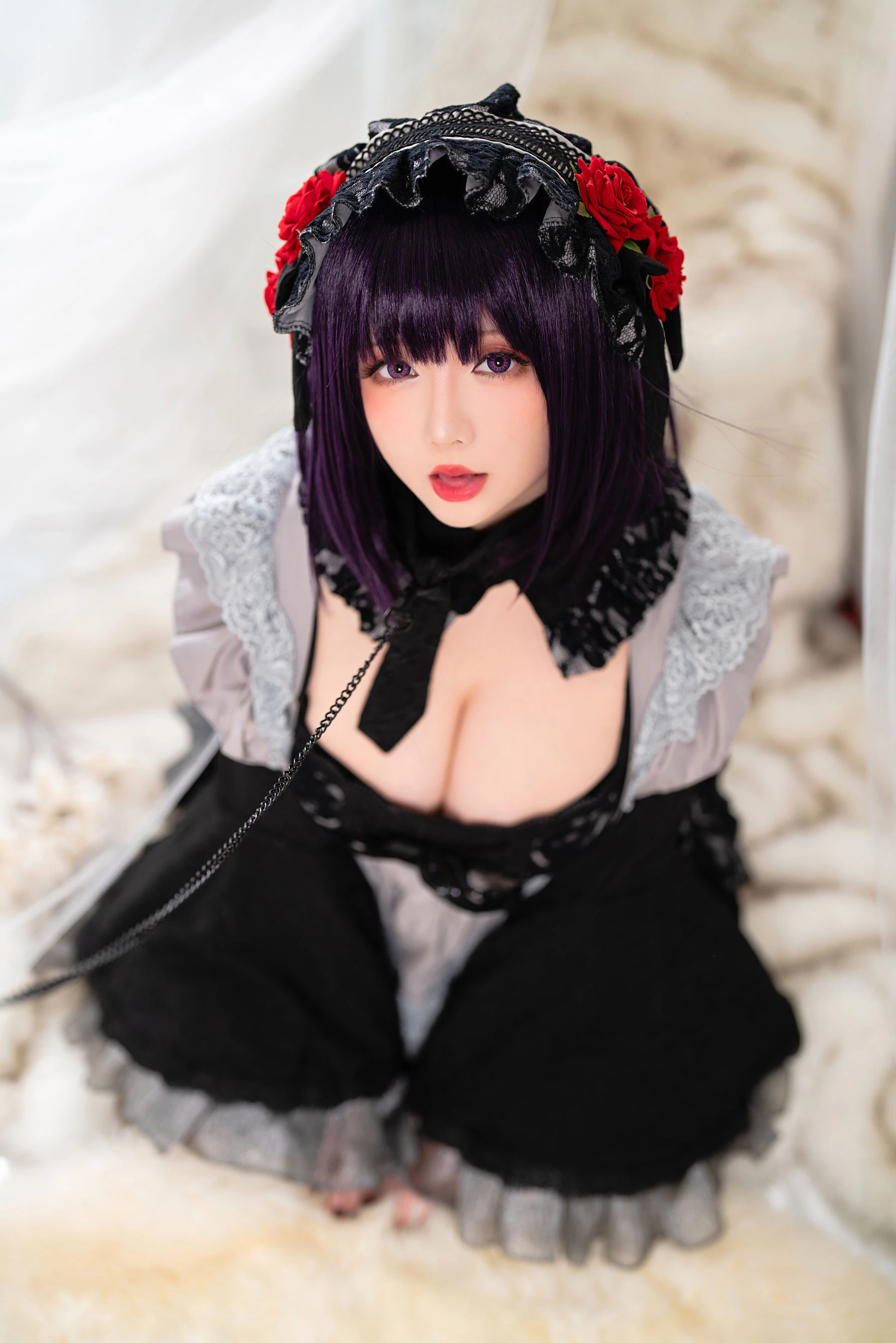 [小蘿莉]李夢瑤攝影棚高清美圖珍藏：李夢瑤優雅演繹曲線完美魅力展現寫真藝術 - 54