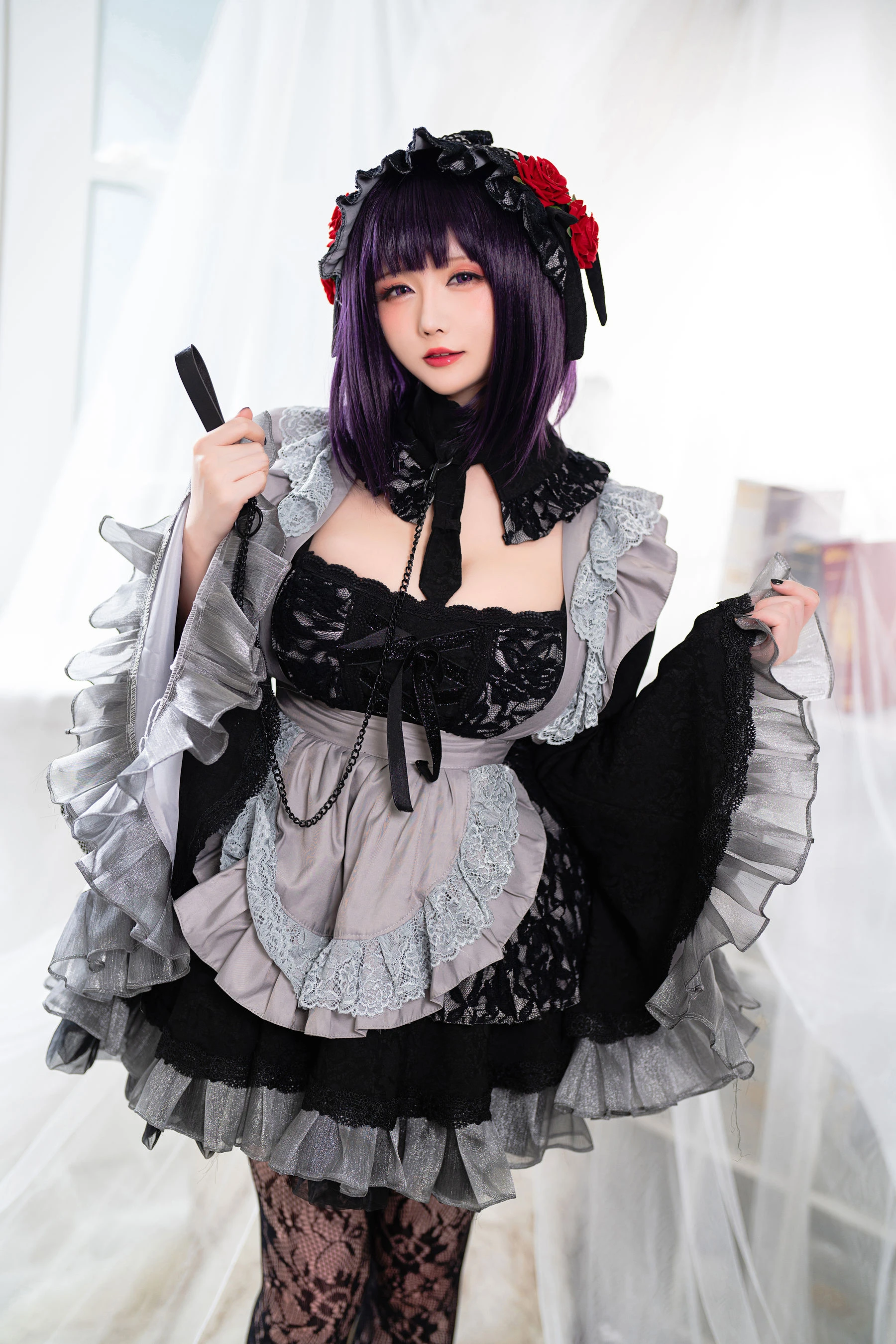 [小蘿莉]李夢瑤攝影棚高清美圖珍藏：李夢瑤優雅演繹曲線完美魅力展現寫真藝術 - 9