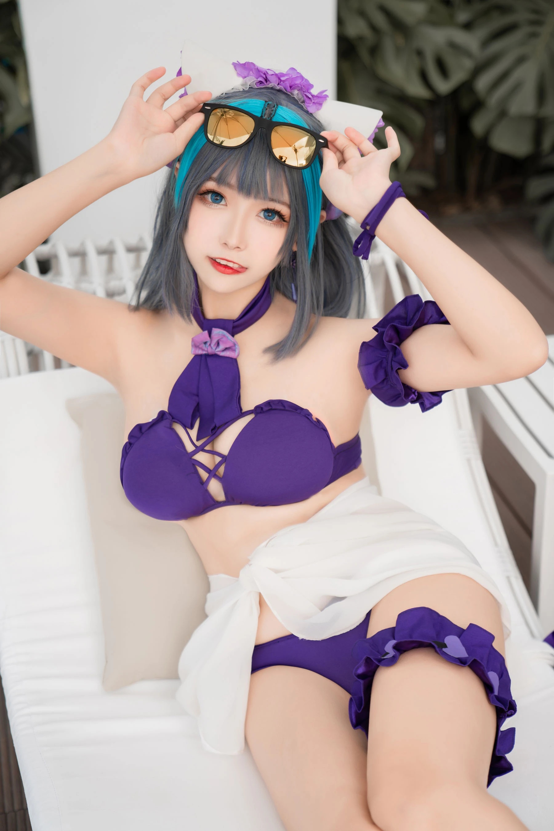 [Cosplay]劉雨萌作品攝影大師作：劉雨萌甜美於街拍彰顯美胸風情首發演繹 - 17