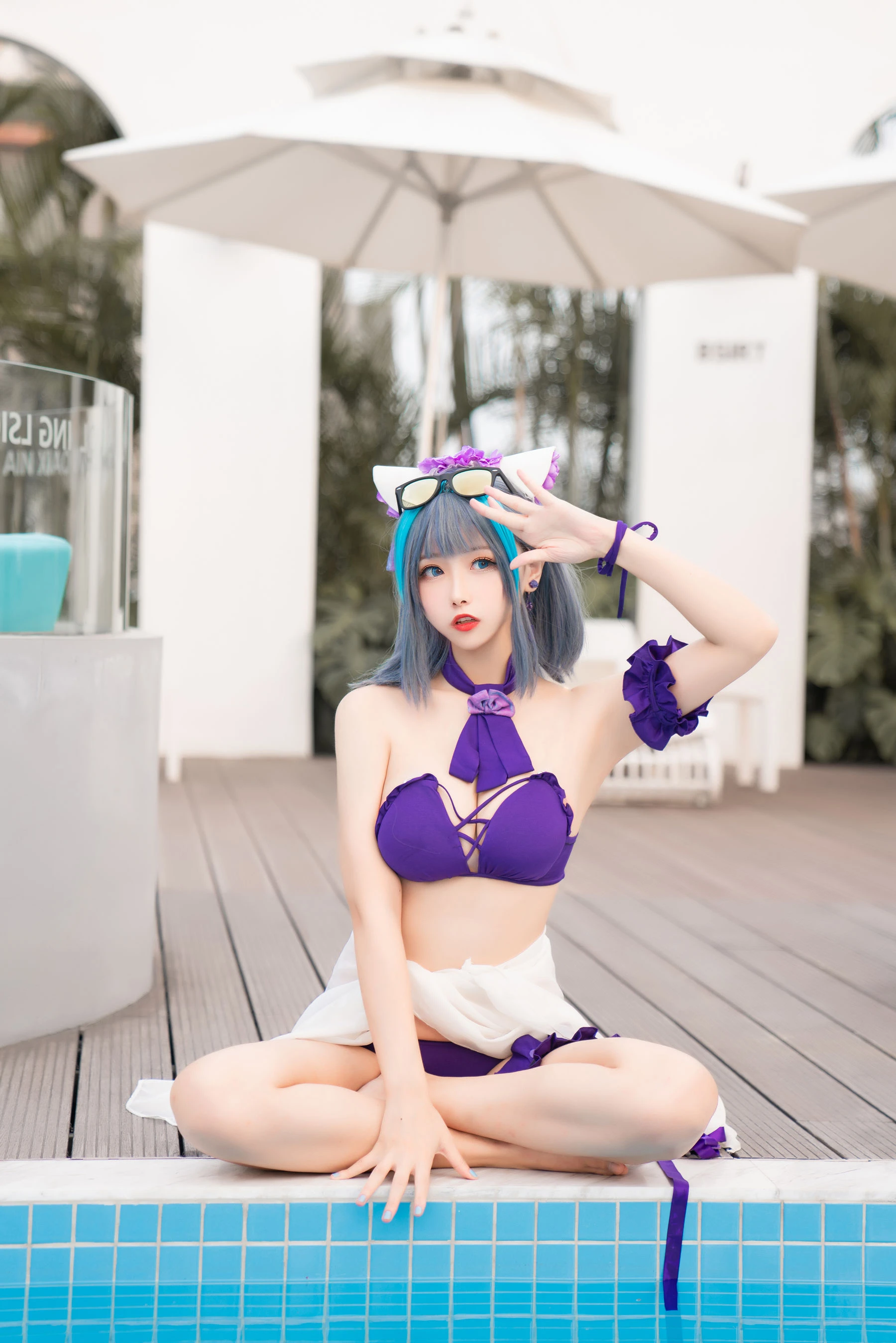 [Cosplay]劉雨萌作品攝影大師作：劉雨萌甜美於街拍彰顯美胸風情首發演繹 - 22