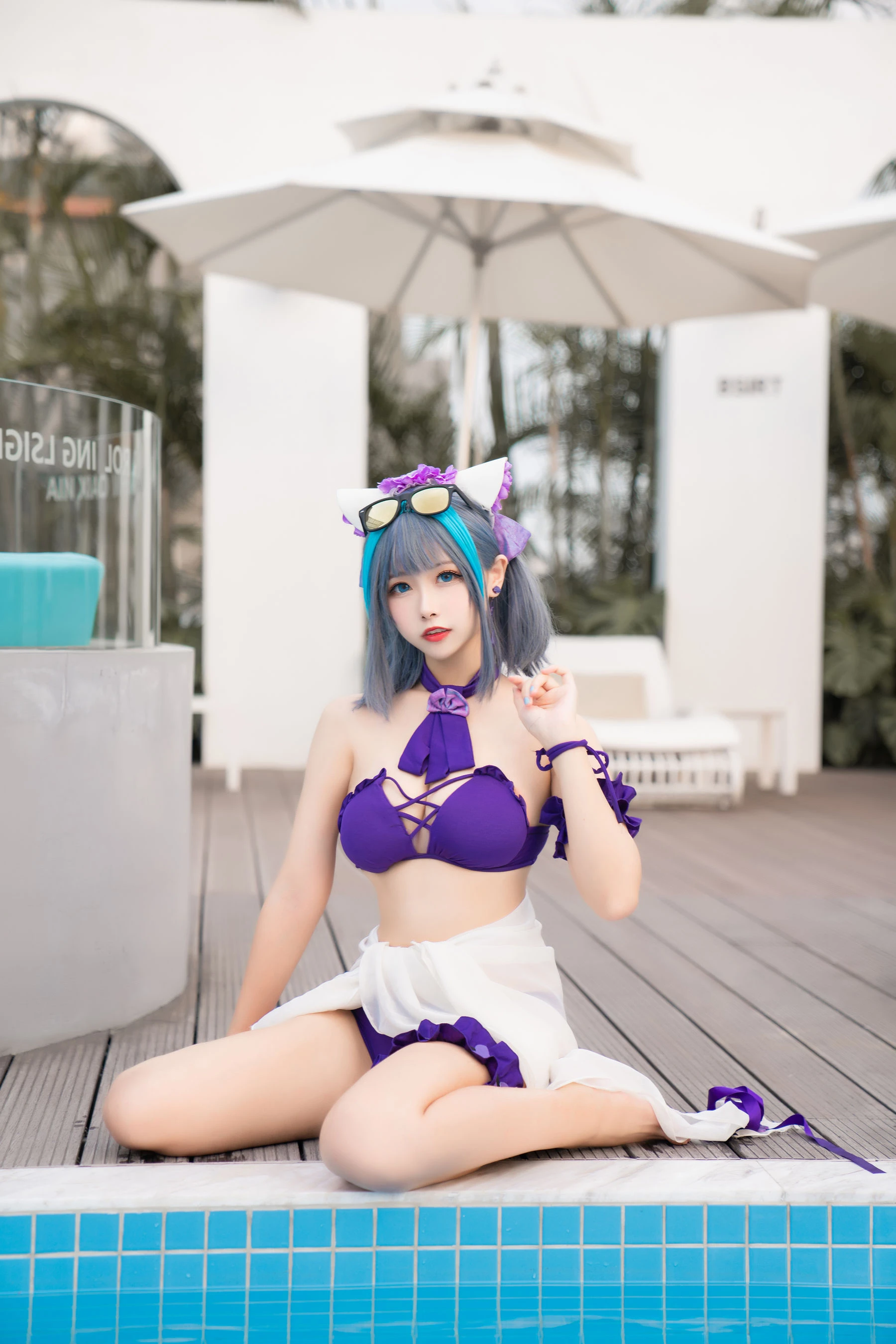 [Cosplay]劉雨萌作品攝影大師作：劉雨萌甜美於街拍彰顯美胸風情首發演繹 - 29