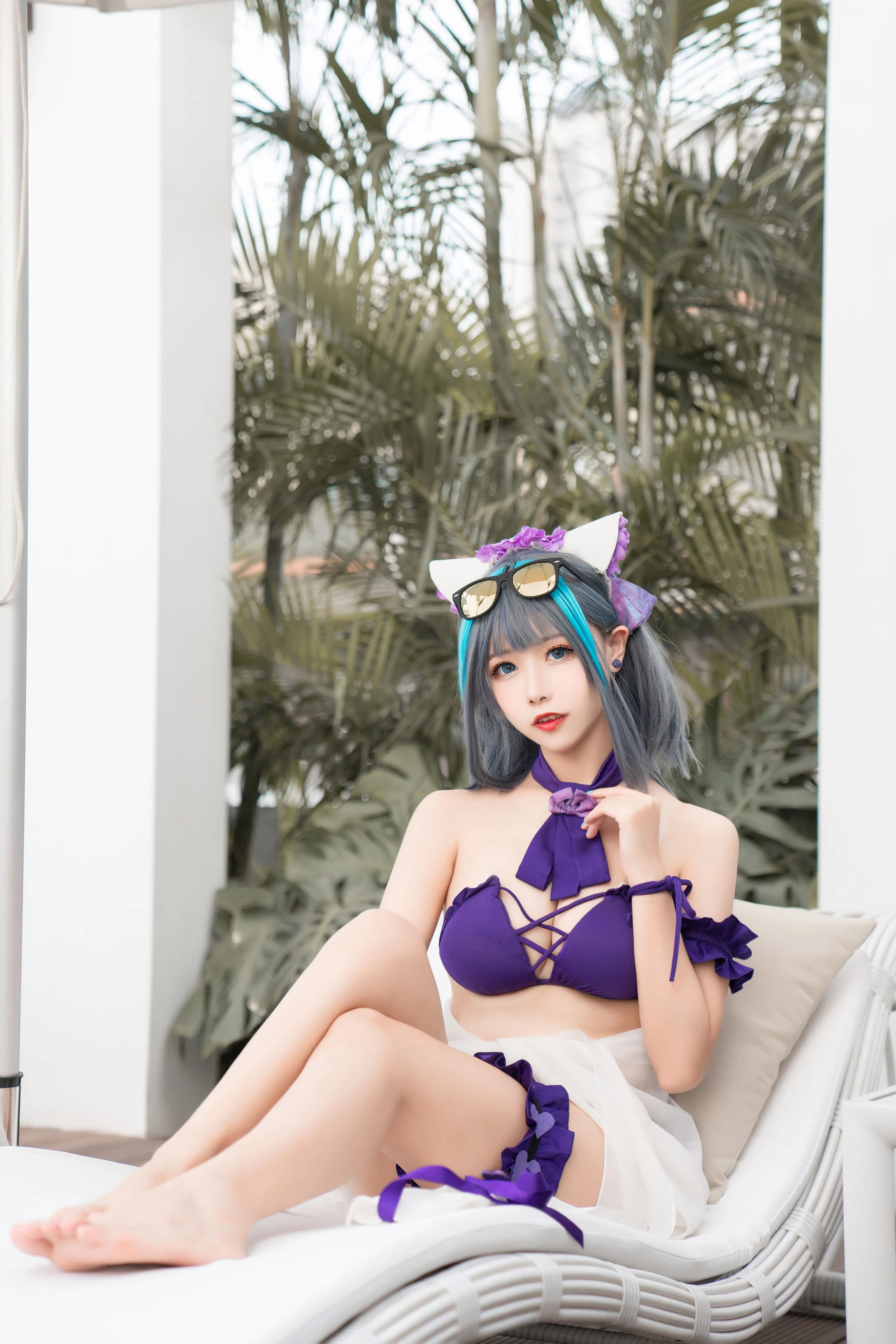 [Cosplay]劉雨萌作品攝影大師作：劉雨萌甜美於街拍彰顯美胸風情首發演繹 - 4