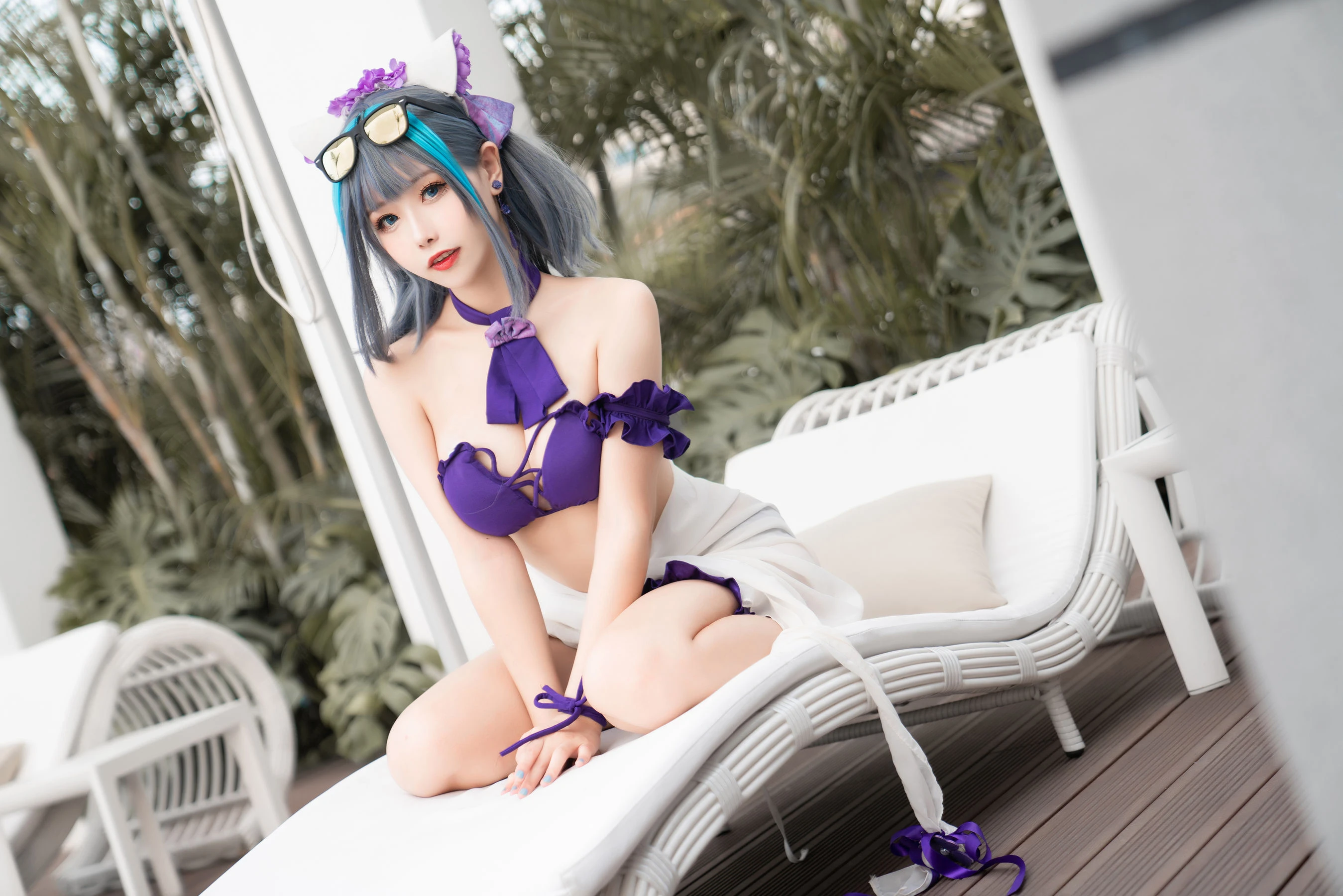 [Cosplay]劉雨萌作品攝影大師作：劉雨萌甜美於街拍彰顯美胸風情首發演繹 - 5