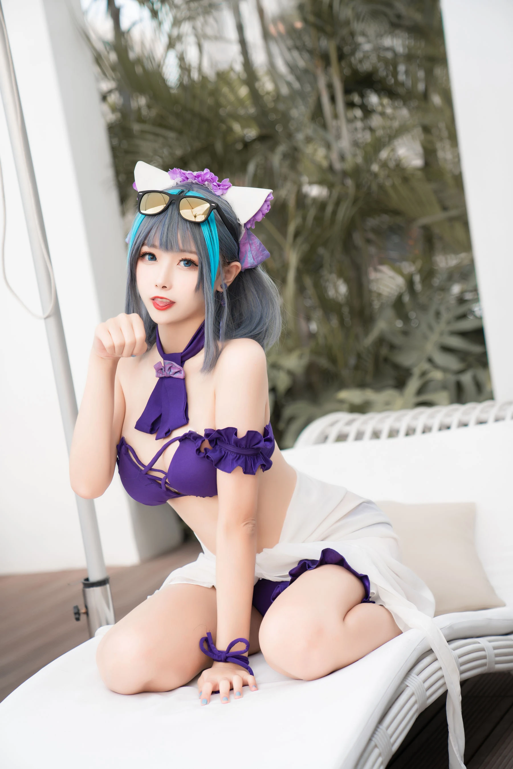 [Cosplay]劉雨萌作品攝影大師作：劉雨萌甜美於街拍彰顯美胸風情首發演繹 - 6