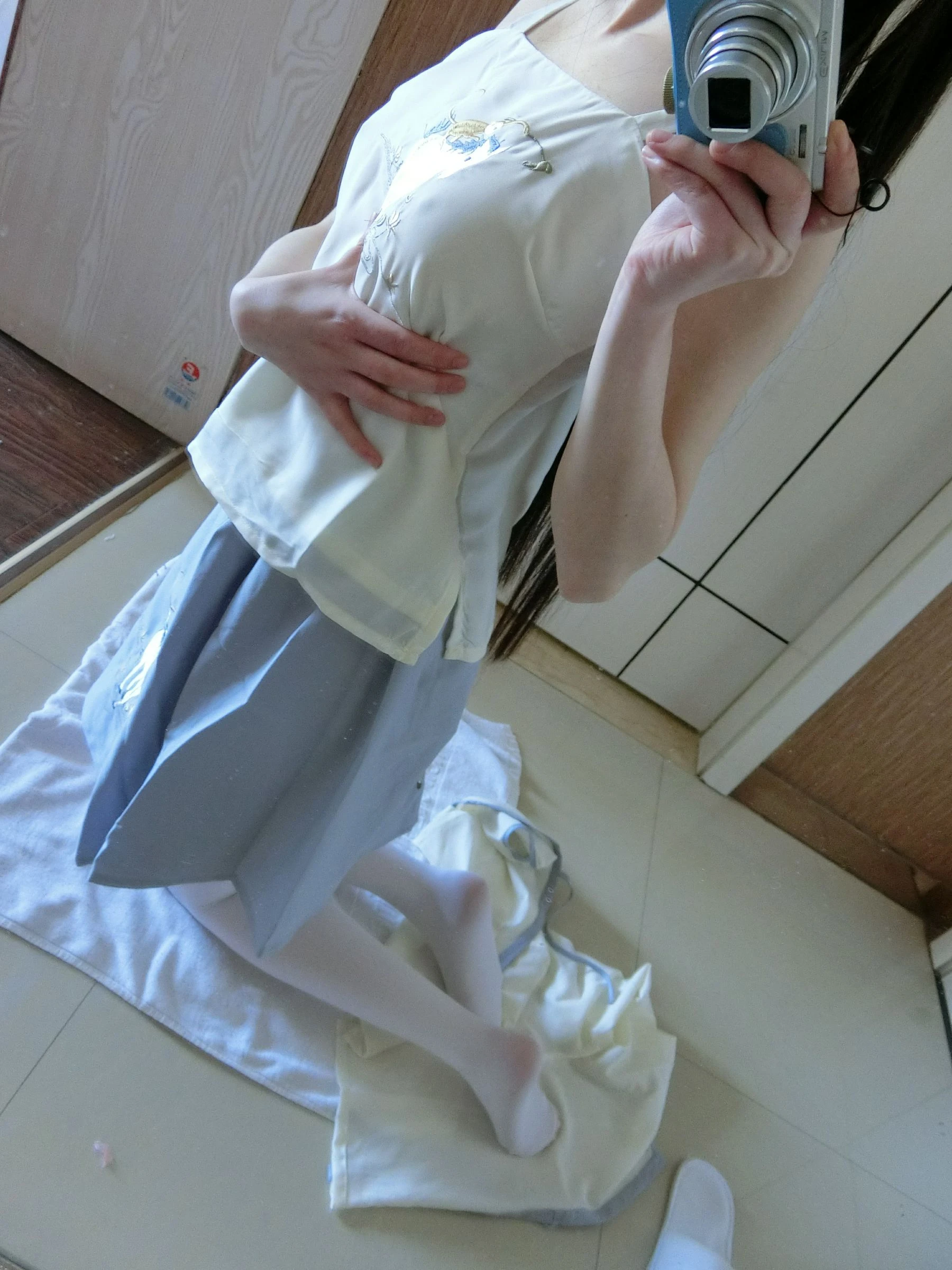 [熟女]張慧新寫真攝影大師作：張慧新清純於攝影棚凸顯蜂腰風情超清演繹 - 73