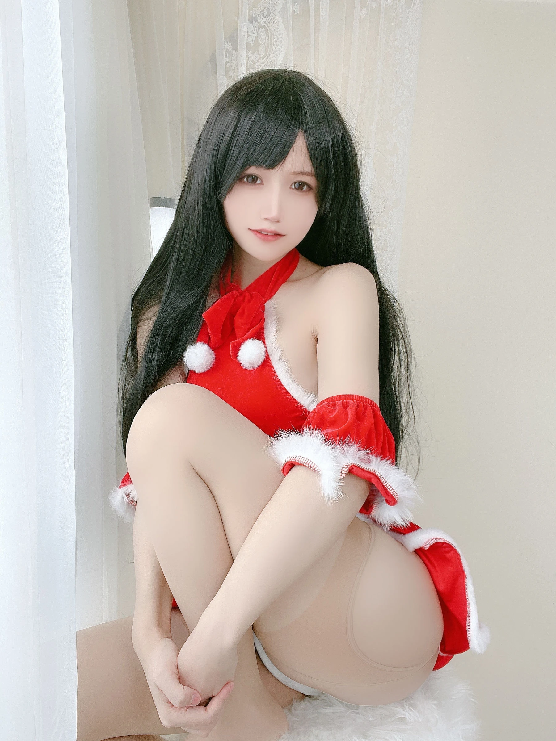 [小蘿莉]王慧新王慧新攝影棚超清圖集：優雅風採釋放美腿誘惑演繹寫真大片 - 5