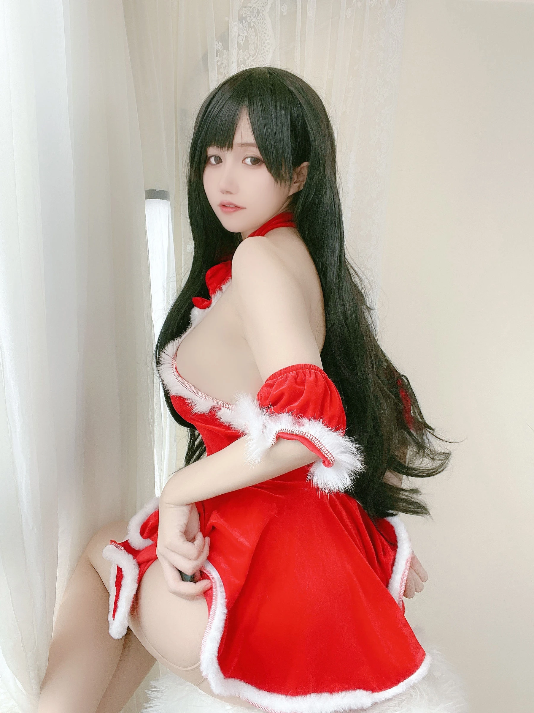 [小蘿莉]王慧新王慧新攝影棚超清圖集：優雅風採釋放美腿誘惑演繹寫真大片 - 6