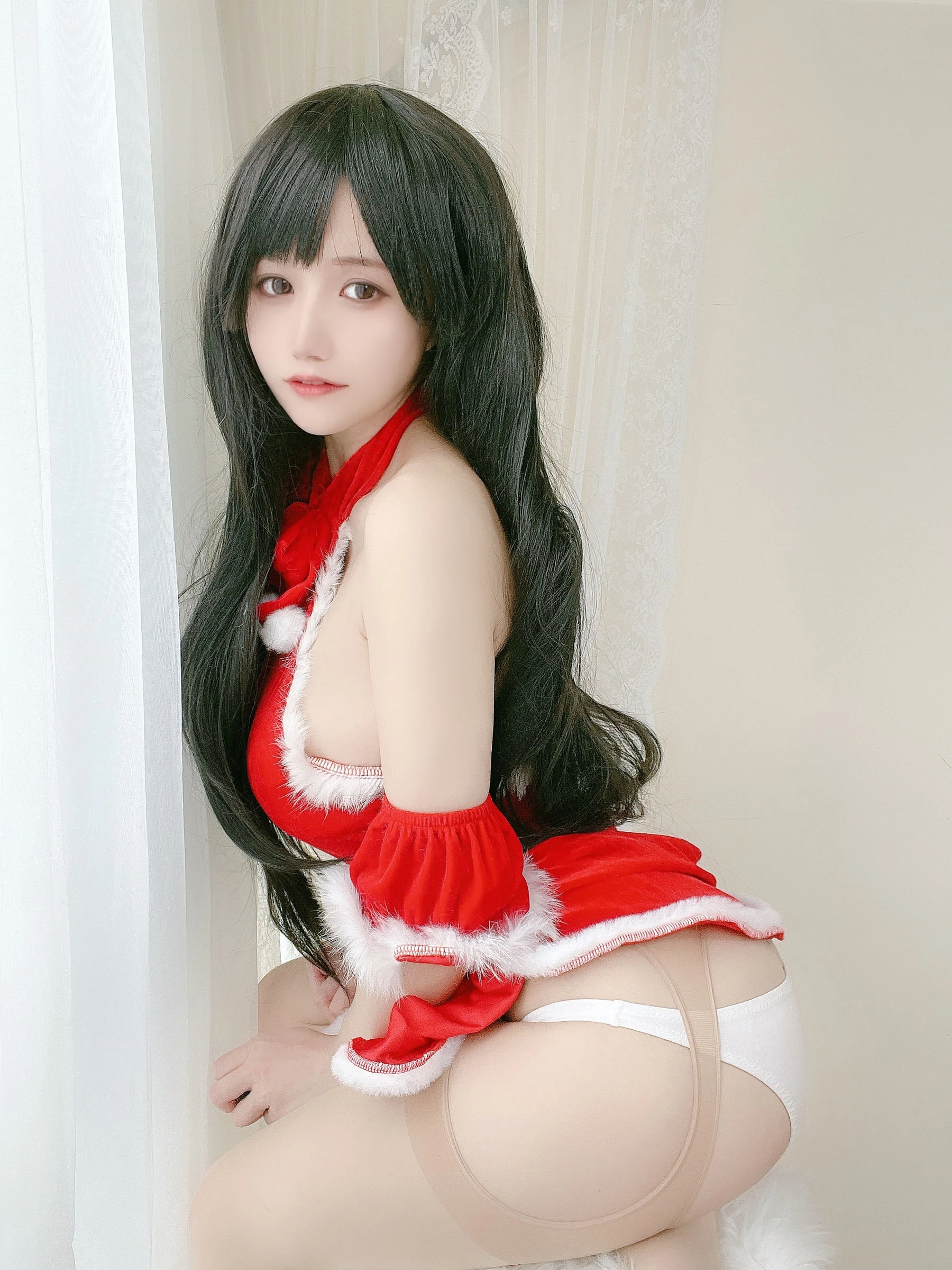 [小蘿莉]王慧新王慧新攝影棚超清圖集：優雅風採釋放美腿誘惑演繹寫真大片 - 7