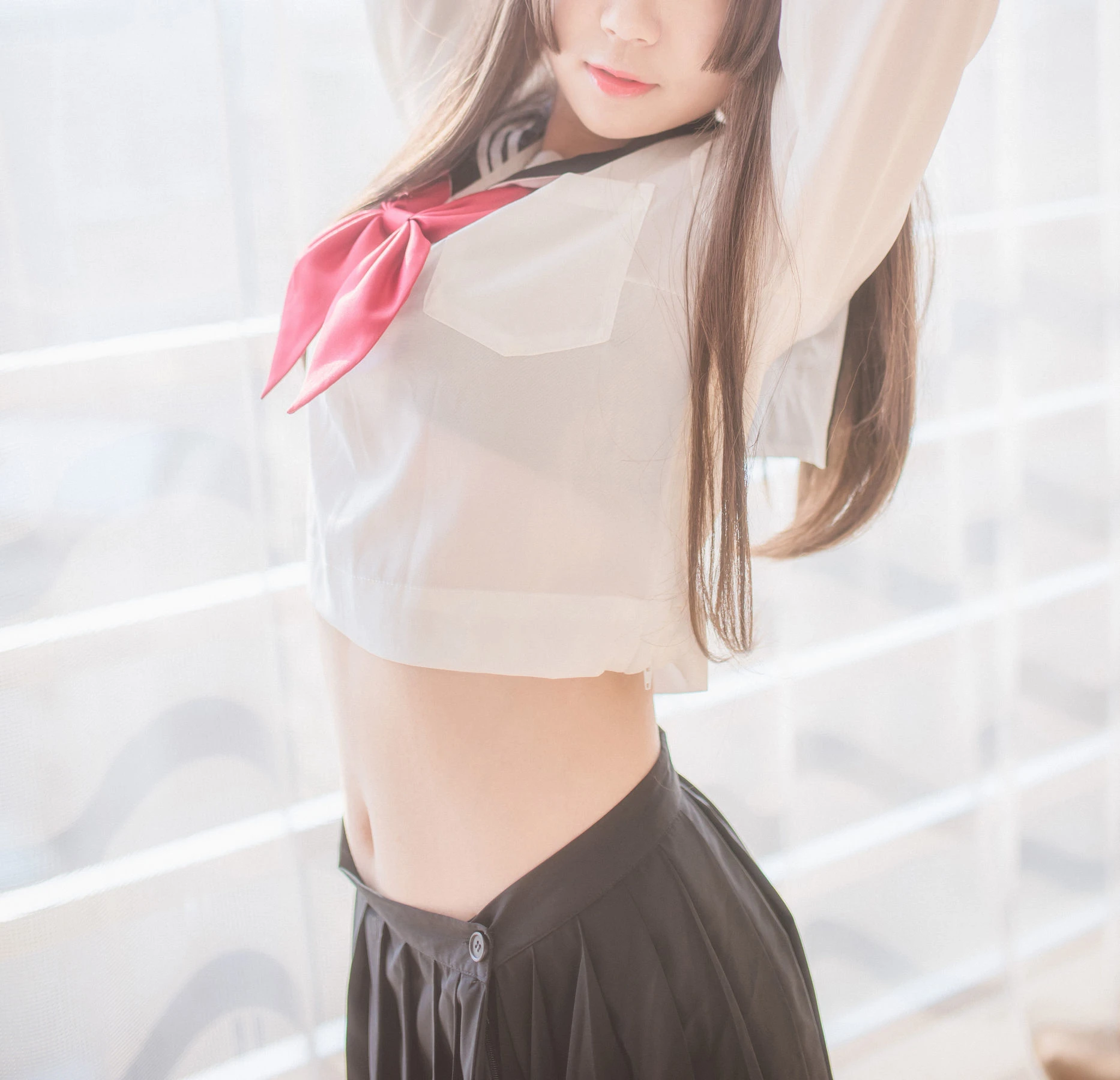 [嫩模]朱雅琪獨家自然光美圖藝術：朱雅琪性感神韻凸顯美胸完美曲線寫真 - 8