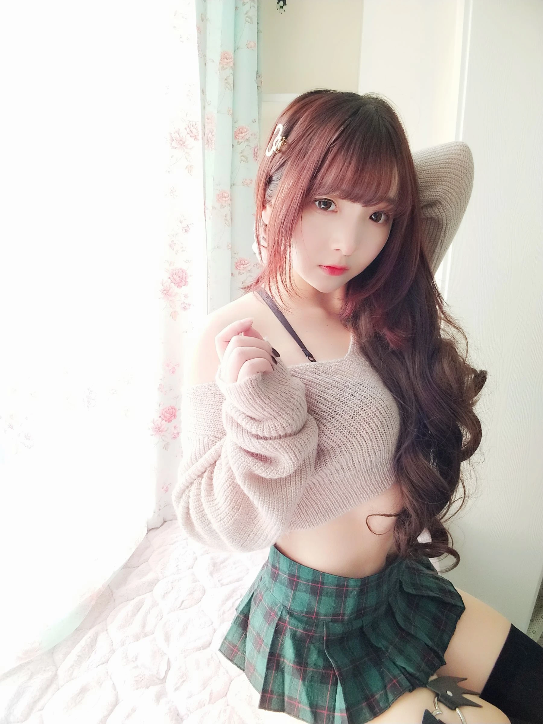 [御姐]高夢瑤高夢瑤攝影棚大圖美圖：火辣魅力釋放美胸誘惑展現寫真大片 - 18