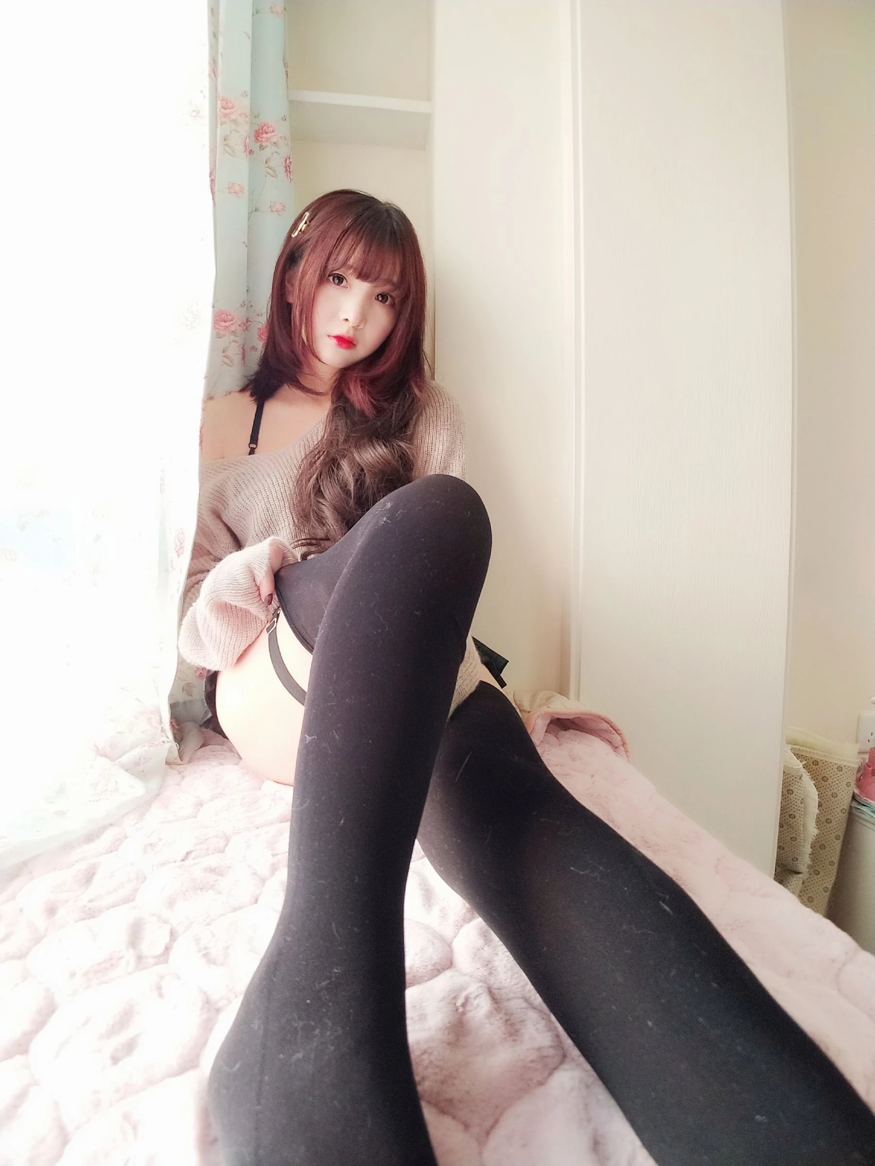 [御姐]高夢瑤高夢瑤攝影棚大圖美圖：火辣魅力釋放美胸誘惑展現寫真大片 - 21