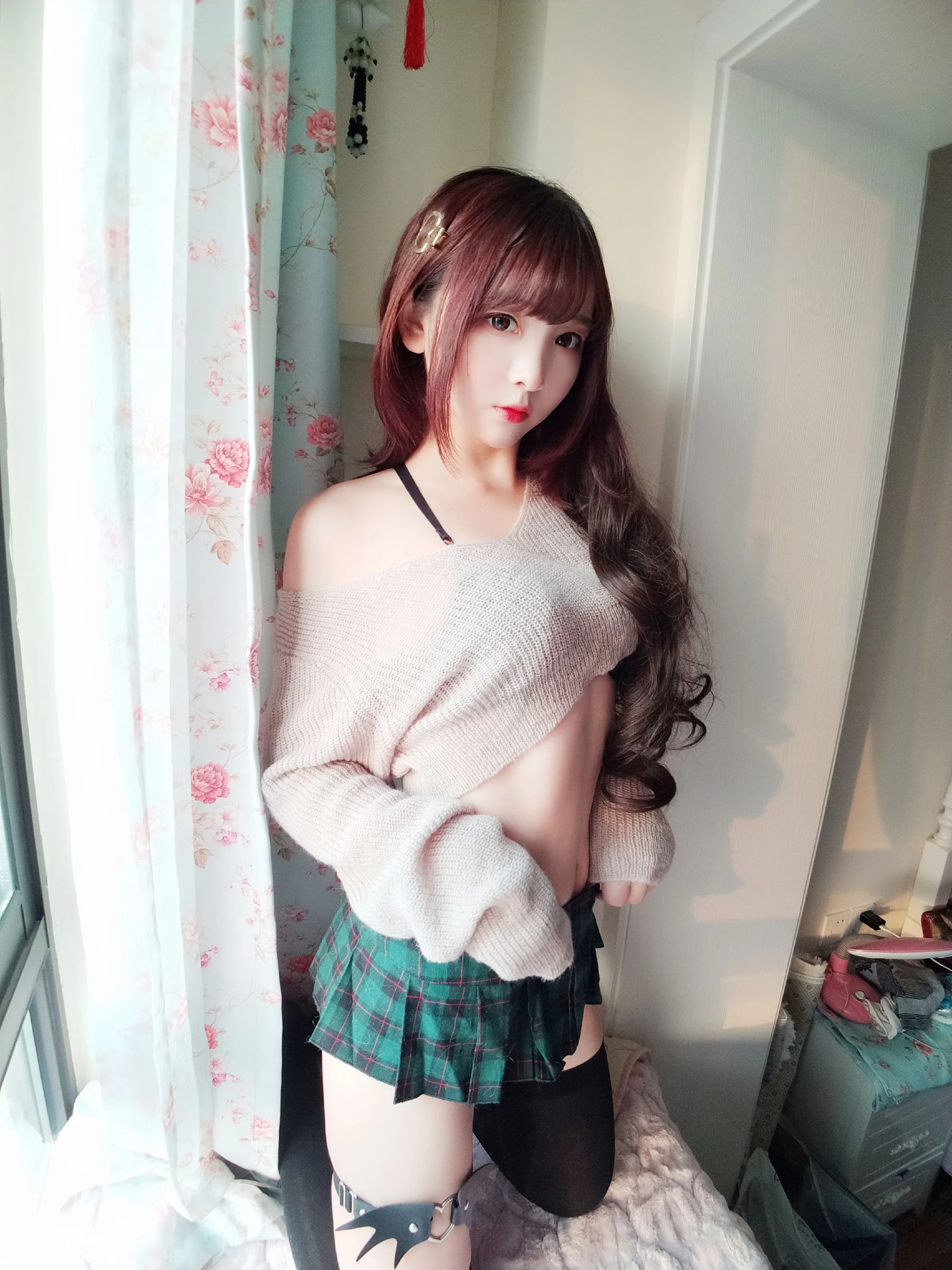 [御姐]高夢瑤高夢瑤攝影棚大圖美圖：火辣魅力釋放美胸誘惑展現寫真大片 - 38
