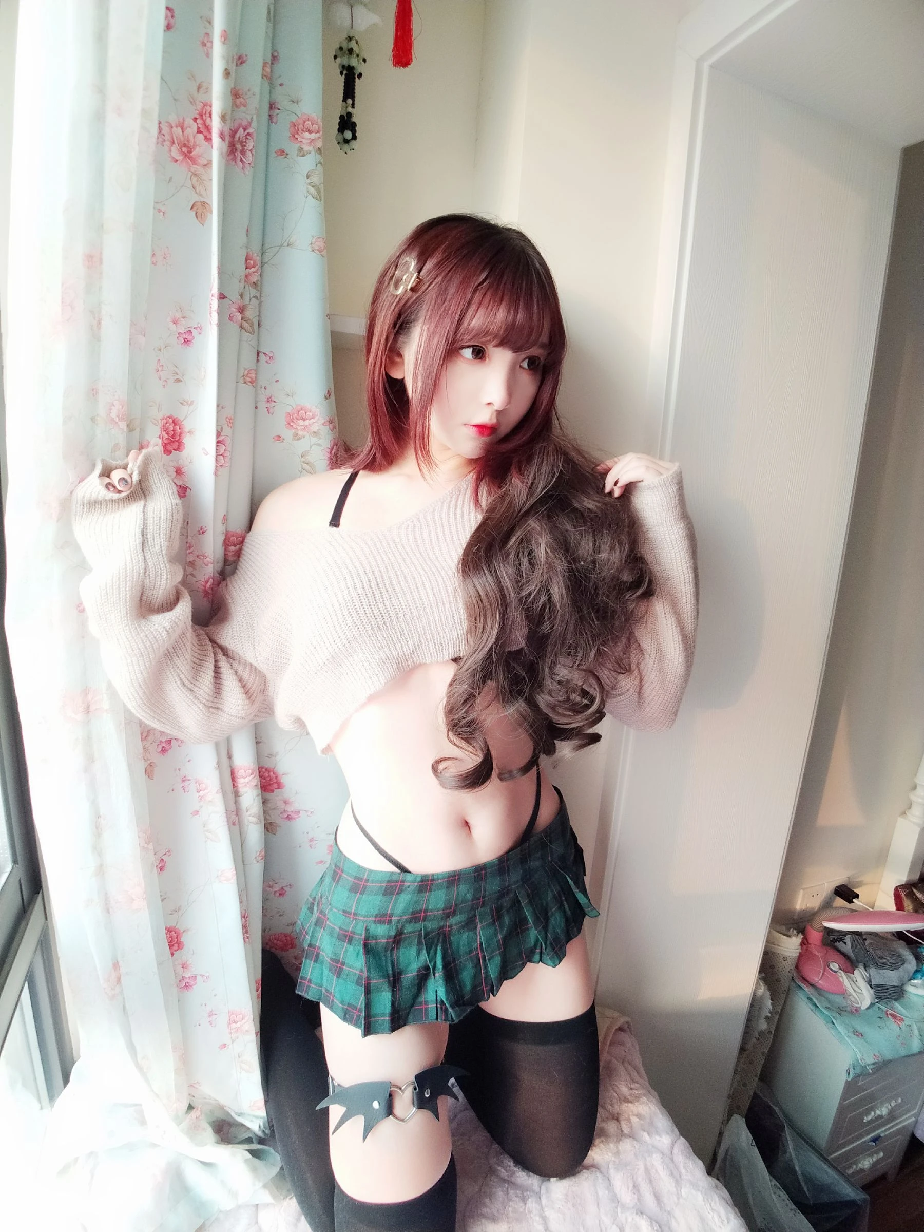 [御姐]高夢瑤高夢瑤攝影棚大圖美圖：火辣魅力釋放美胸誘惑展現寫真大片 - 39