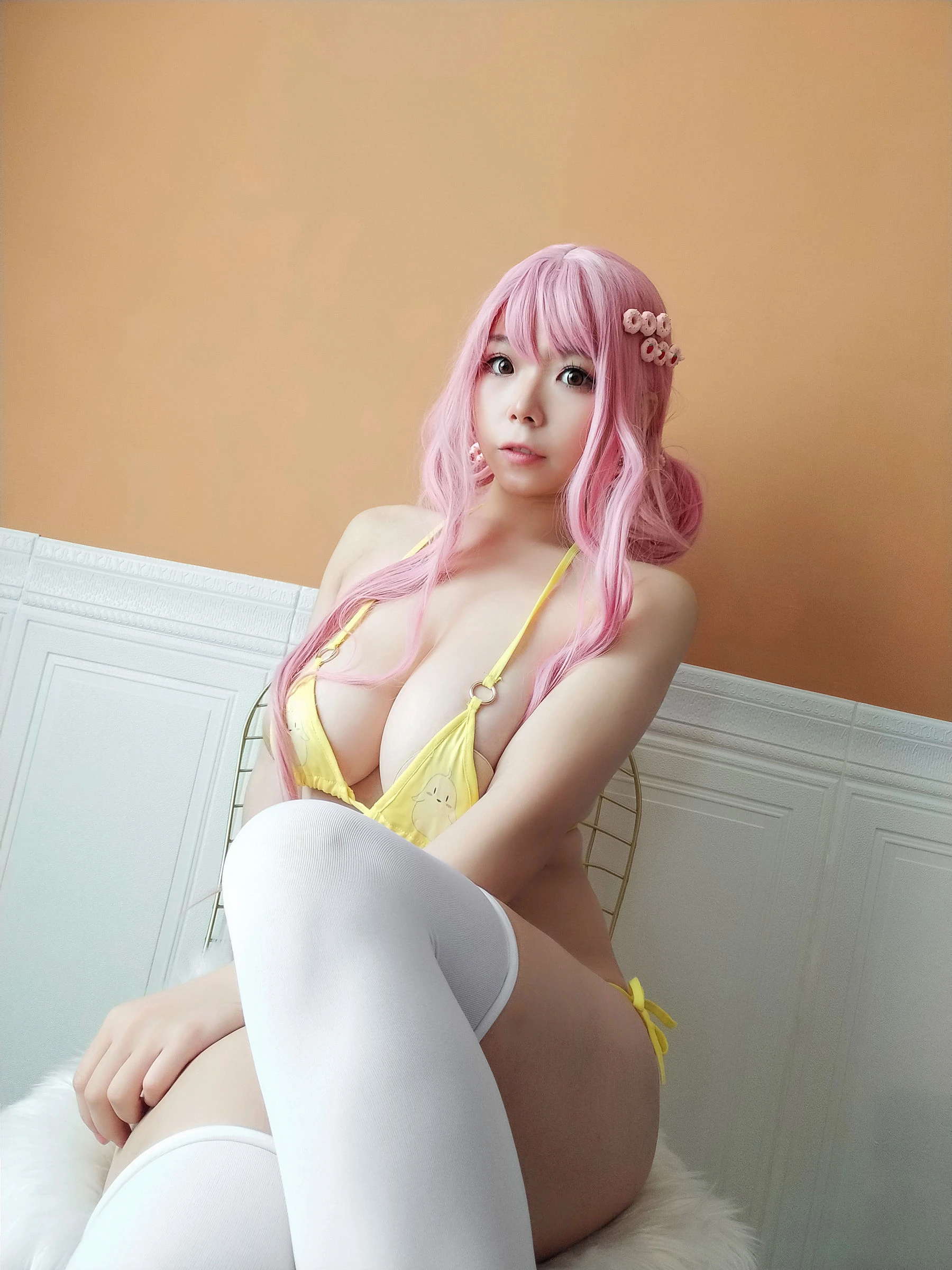 [Cosplay]馮曉雪馮曉雪清純風採攝影大賞：攝影棚首發攝影演繹美胸誘惑美學 - 7