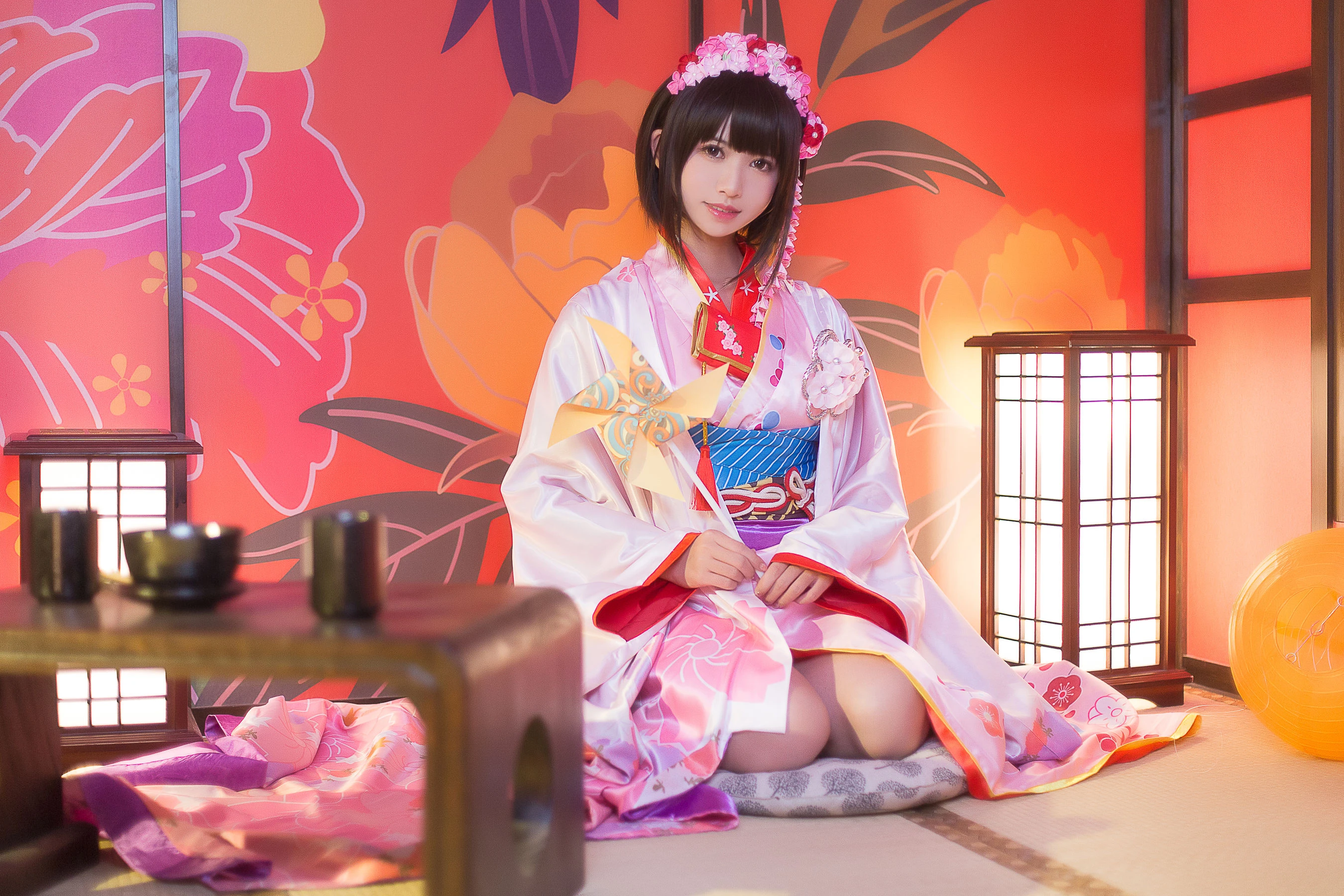 [校花]韓雨含街拍大圖作品珍藏：韓雨含甜美演繹美胸完美韻味展現寫真藝術 - 7