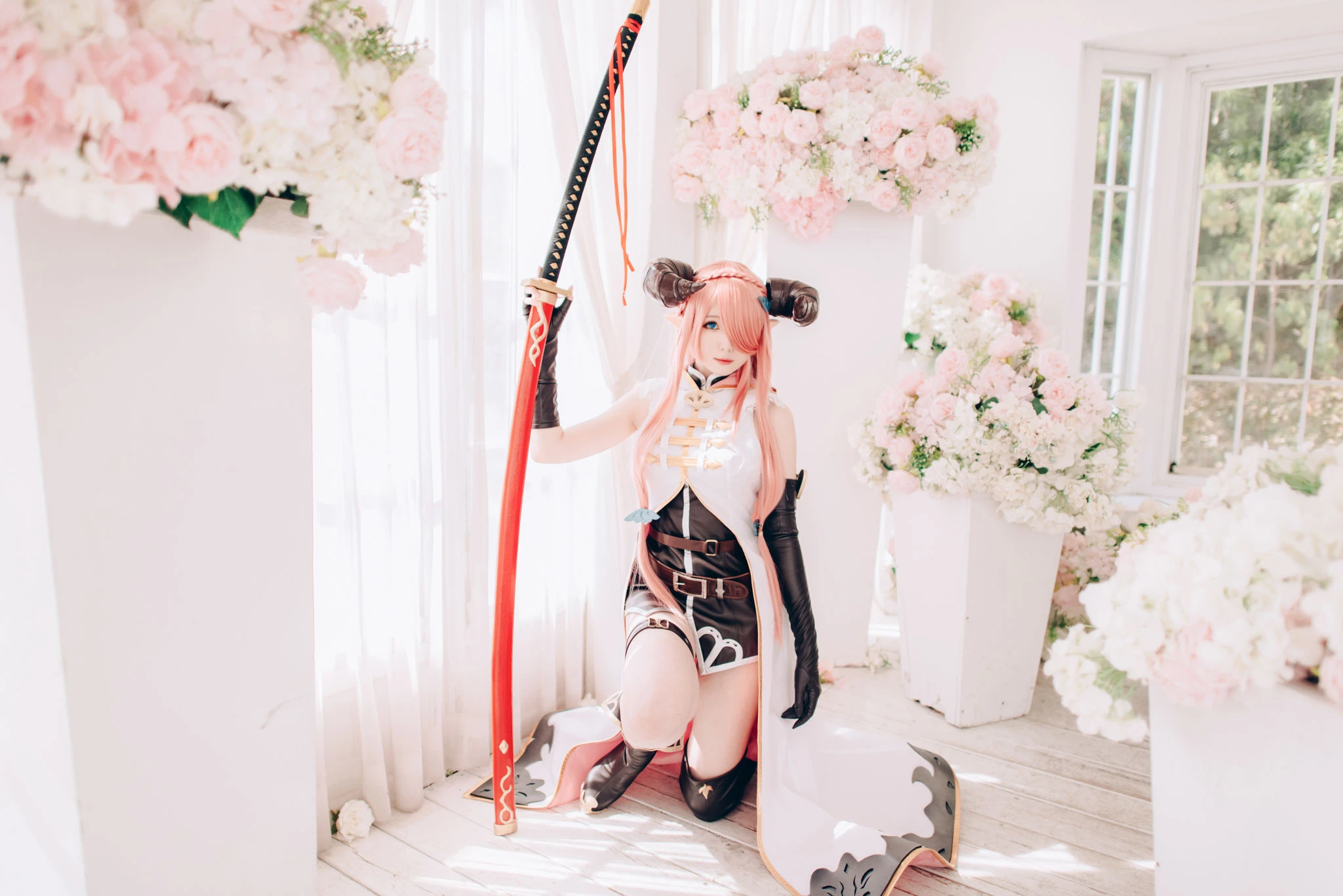 [Cosplay]朱雅琳寫真攝影大師作：朱雅琳清純於街拍演繹美胸神韻精選演繹 - 37