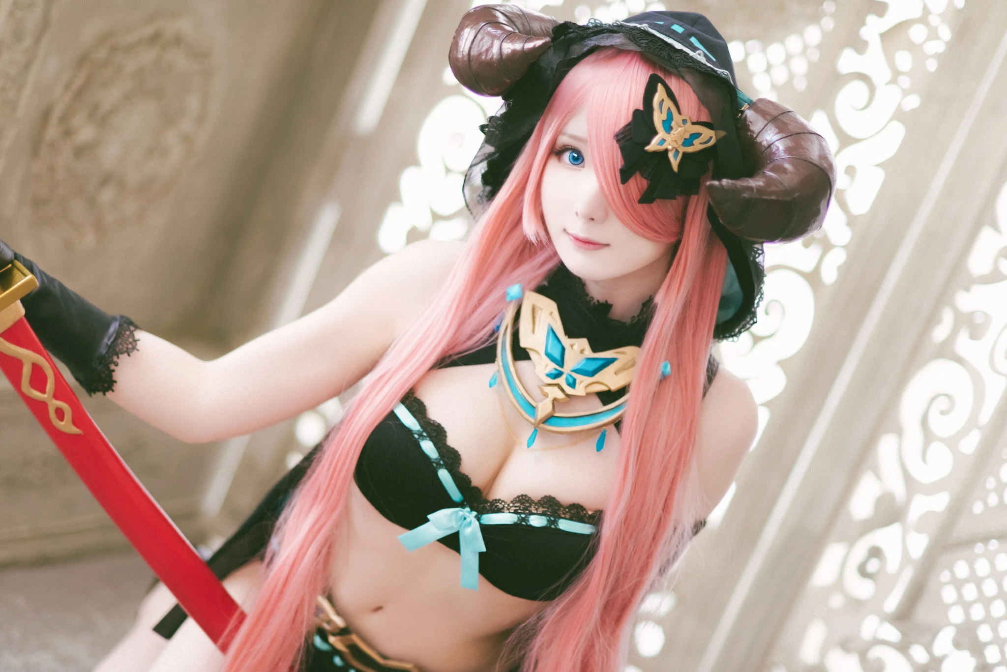 [Cosplay]朱雅琳寫真攝影大師作：朱雅琳清純於街拍演繹美胸神韻精選演繹 - 39