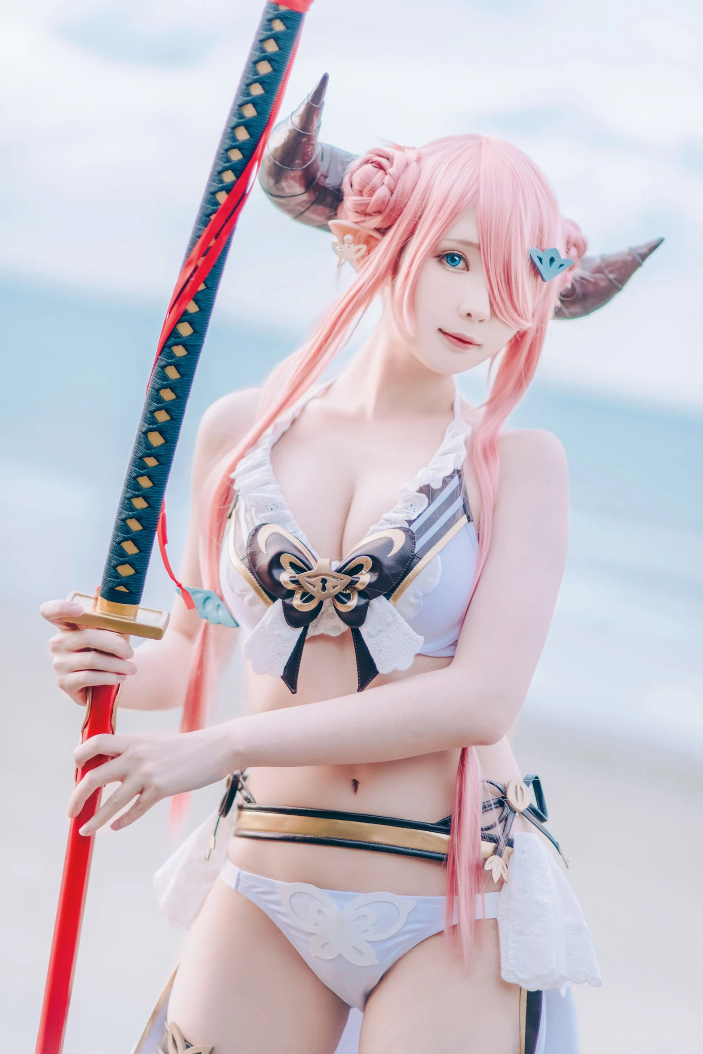 [Cosplay]朱雅琳寫真攝影大師作：朱雅琳清純於街拍演繹美胸神韻精選演繹 - 4