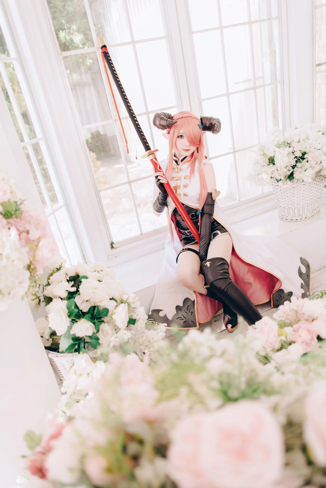 [Cosplay]朱雅琳寫真攝影大師作：朱雅琳清純於街拍演繹美胸神韻精選演繹 - 42