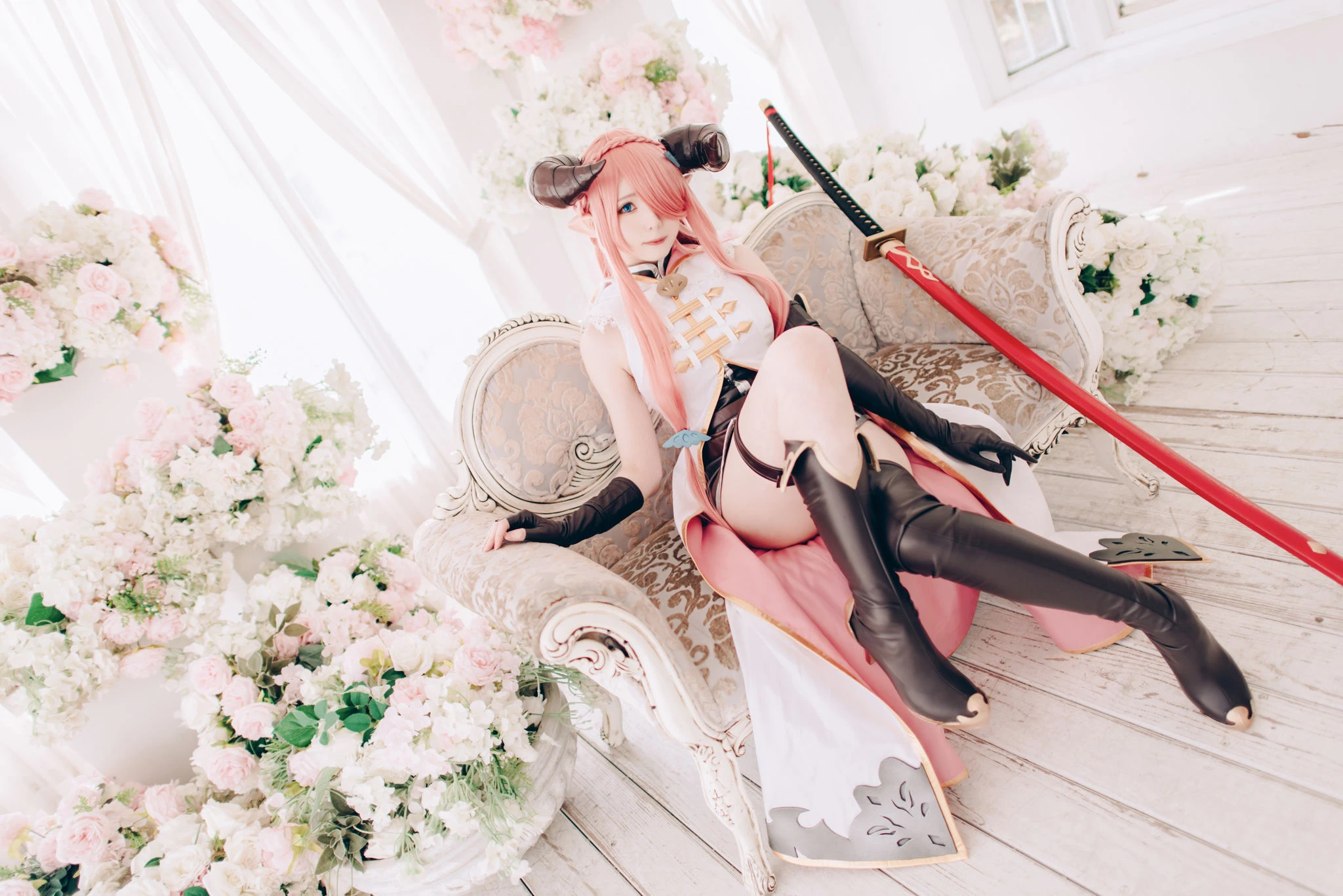 [Cosplay]朱雅琳寫真攝影大師作：朱雅琳清純於街拍演繹美胸神韻精選演繹 - 43