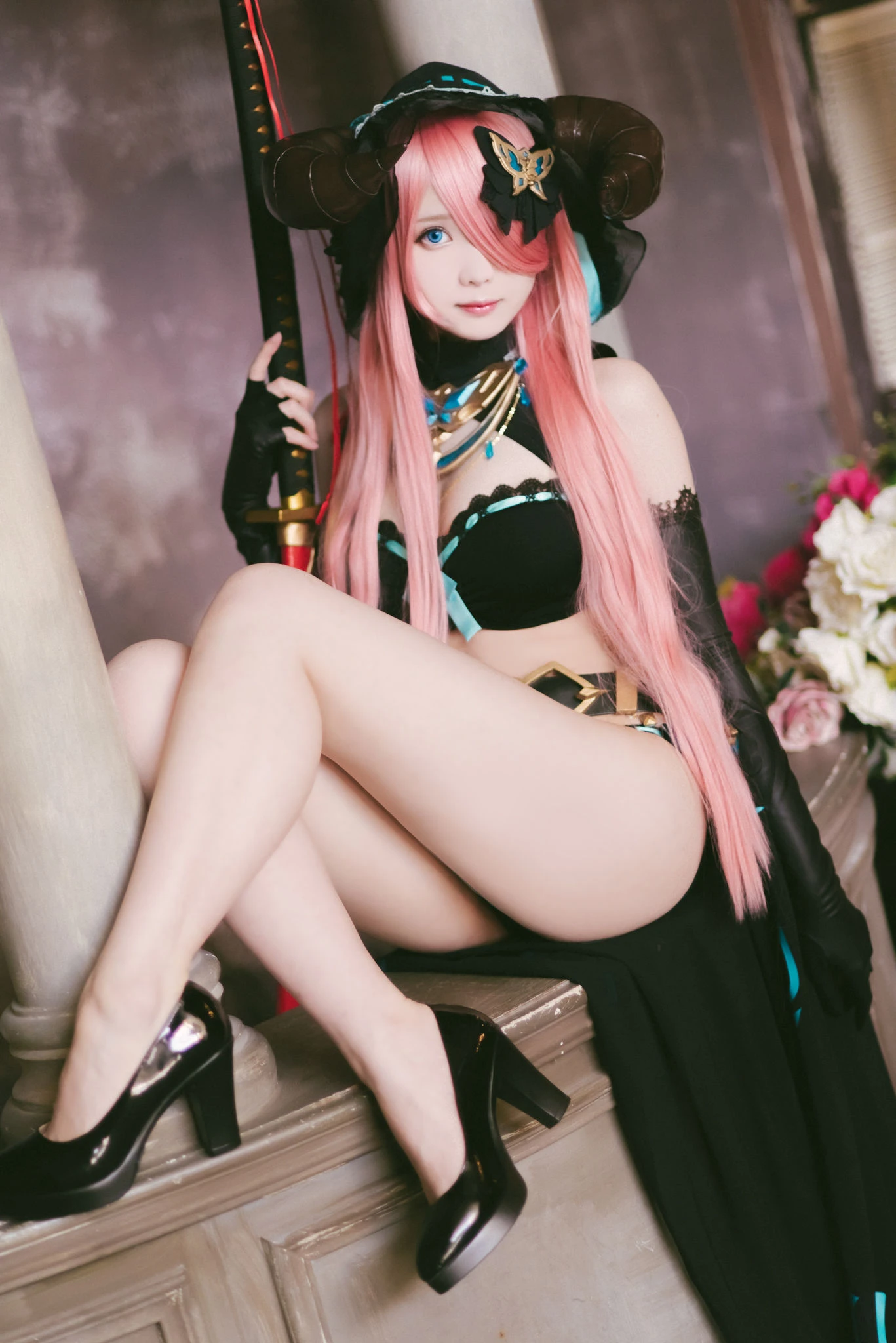 [Cosplay]朱雅琳寫真攝影大師作：朱雅琳清純於街拍演繹美胸神韻精選演繹 - 45