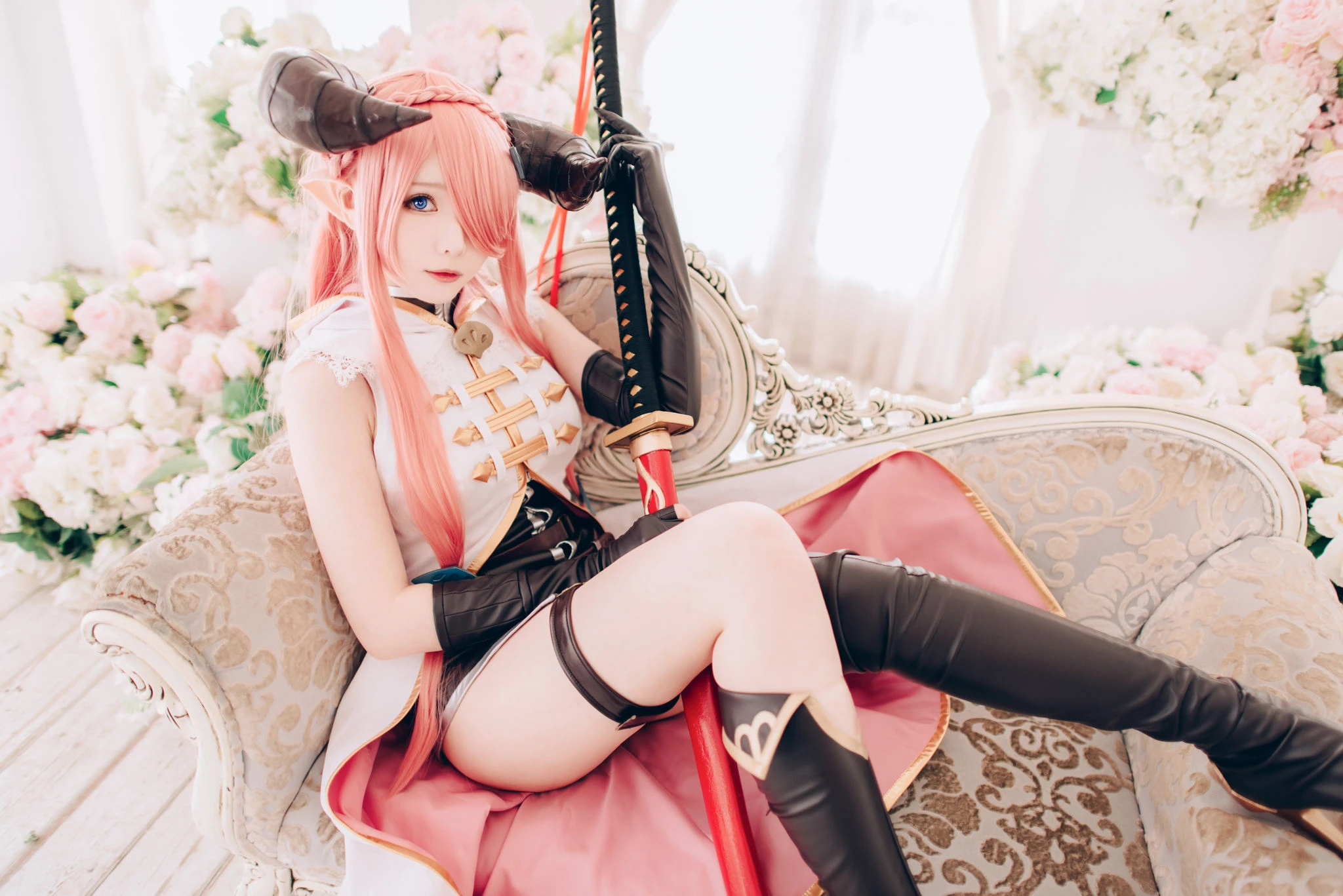 [Cosplay]朱雅琳寫真攝影大師作：朱雅琳清純於街拍演繹美胸神韻精選演繹 - 53