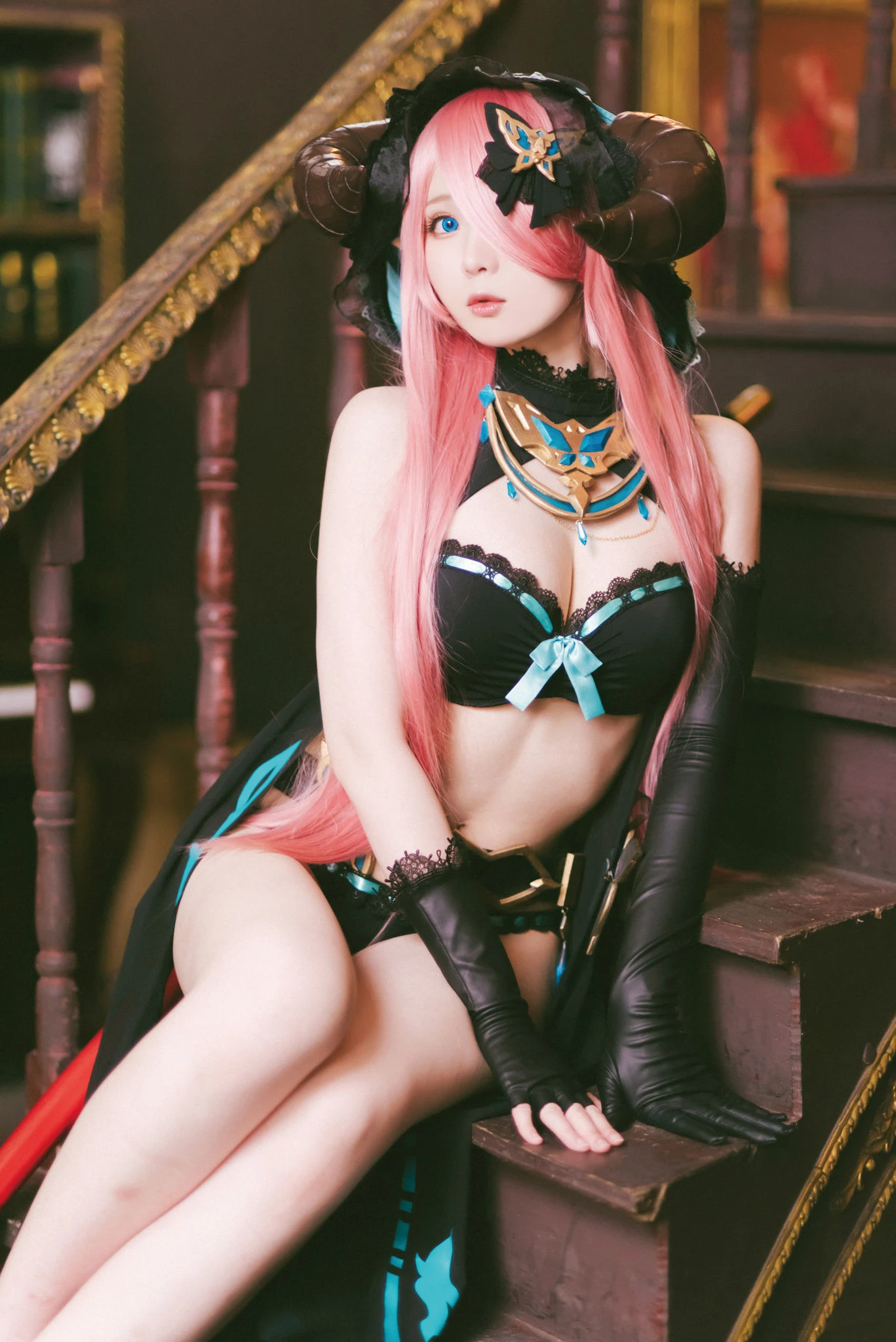 [Cosplay]朱雅琳寫真攝影大師作：朱雅琳清純於街拍演繹美胸神韻精選演繹 - 54