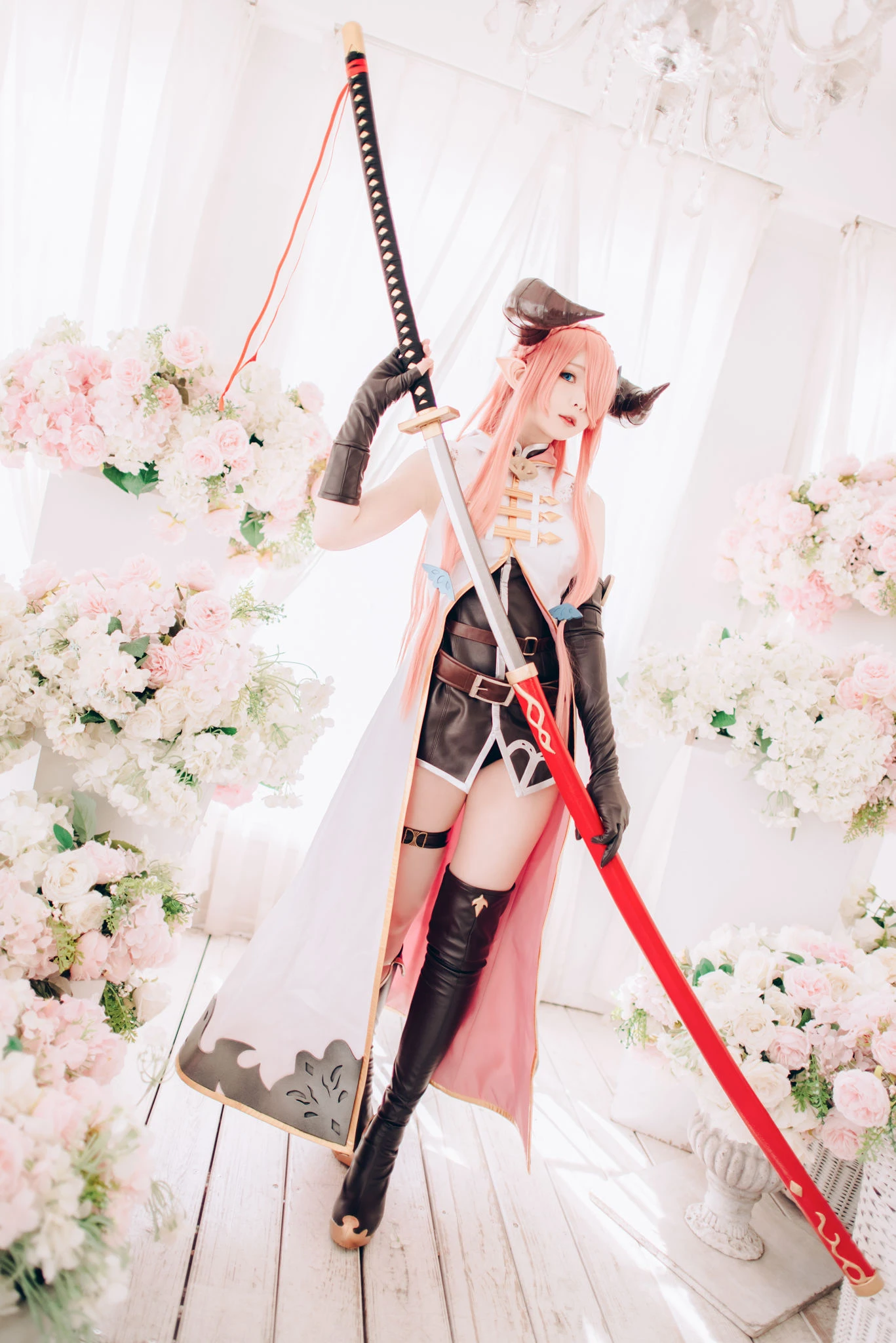 [Cosplay]朱雅琳寫真攝影大師作：朱雅琳清純於街拍演繹美胸神韻精選演繹 - 57