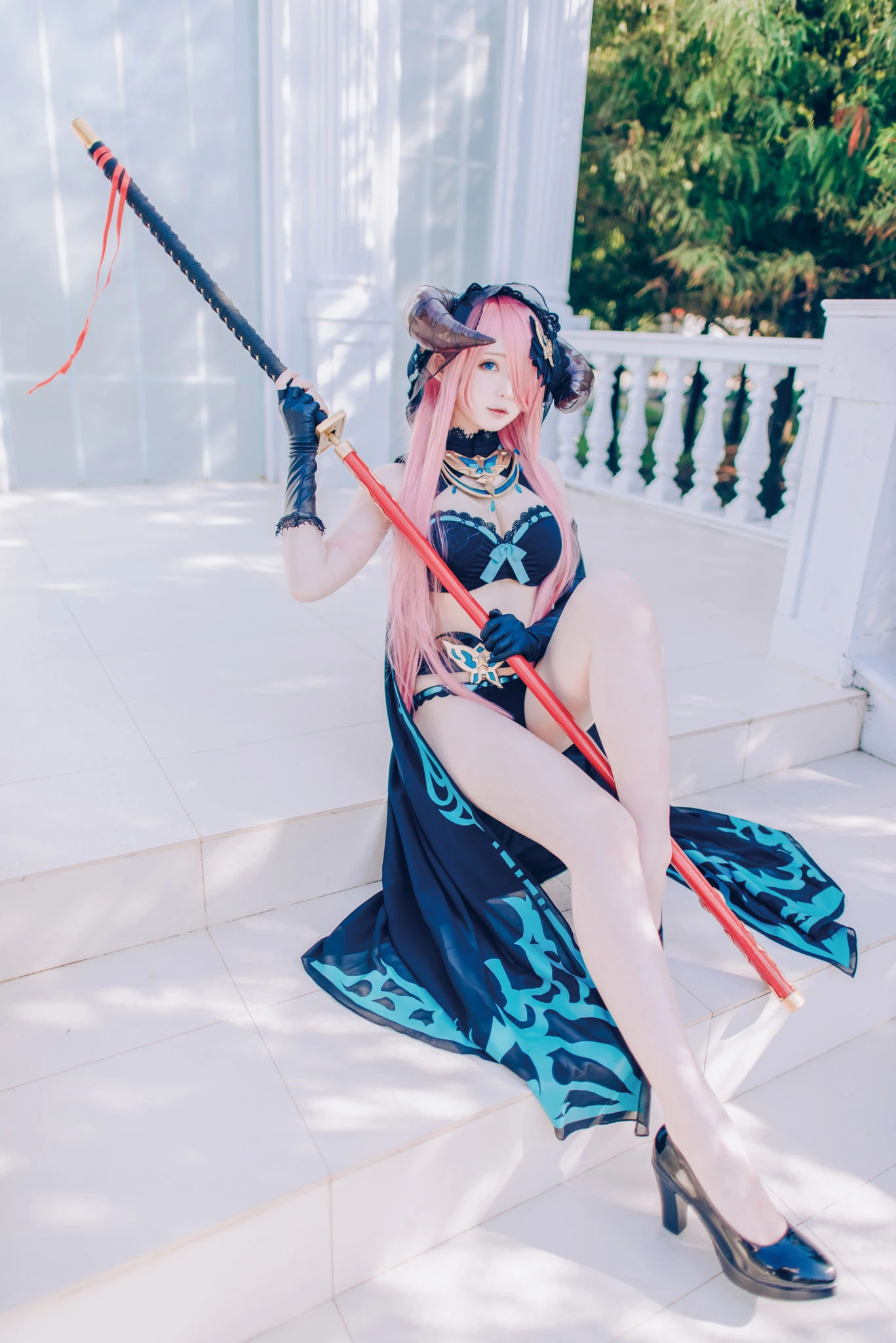 [Cosplay]朱雅琳寫真攝影大師作：朱雅琳清純於街拍演繹美胸神韻精選演繹 - 59