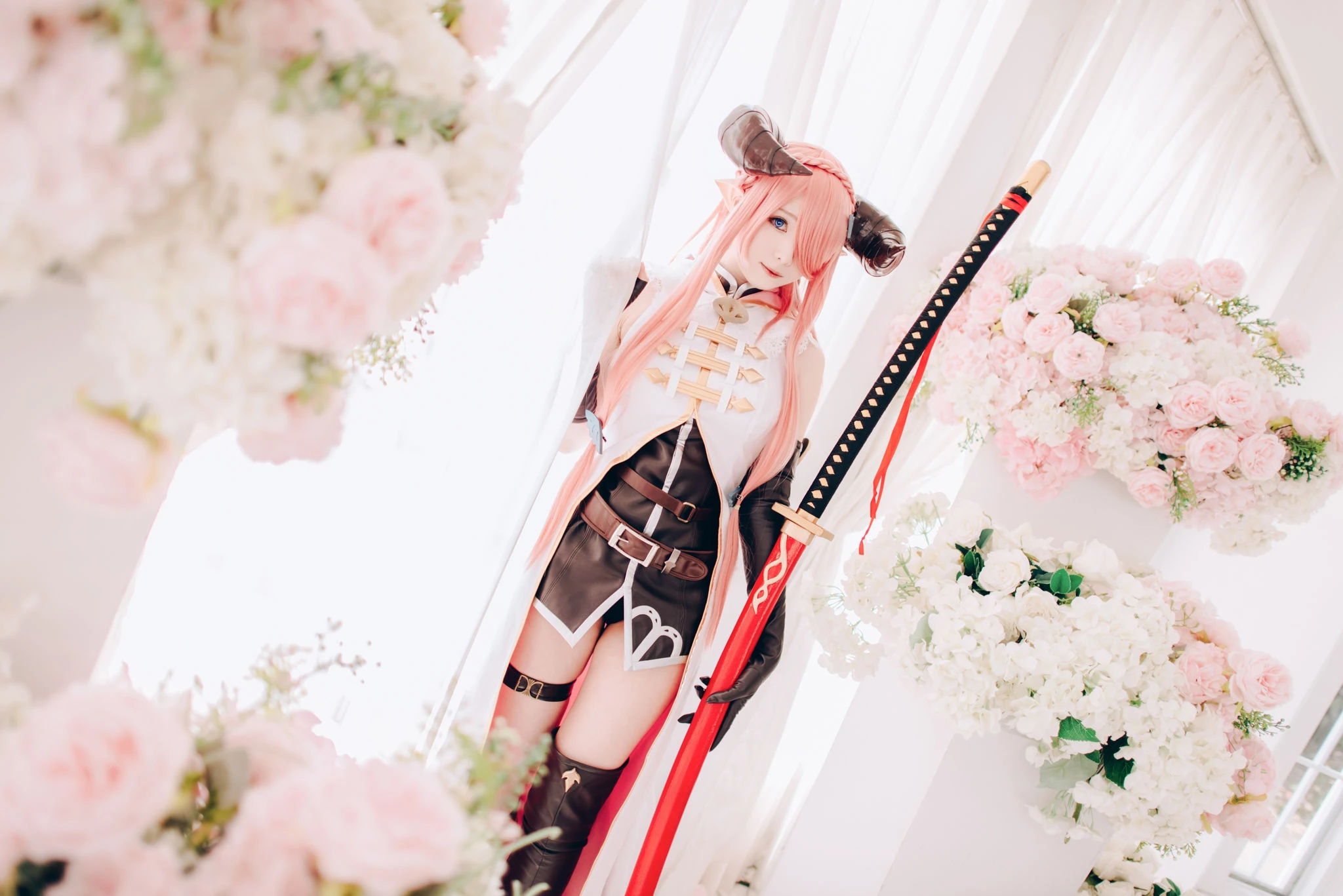 [Cosplay]朱雅琳寫真攝影大師作：朱雅琳清純於街拍演繹美胸神韻精選演繹 - 63