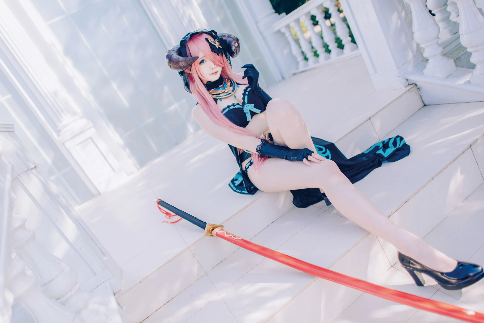 [Cosplay]朱雅琳寫真攝影大師作：朱雅琳清純於街拍演繹美胸神韻精選演繹 - 64