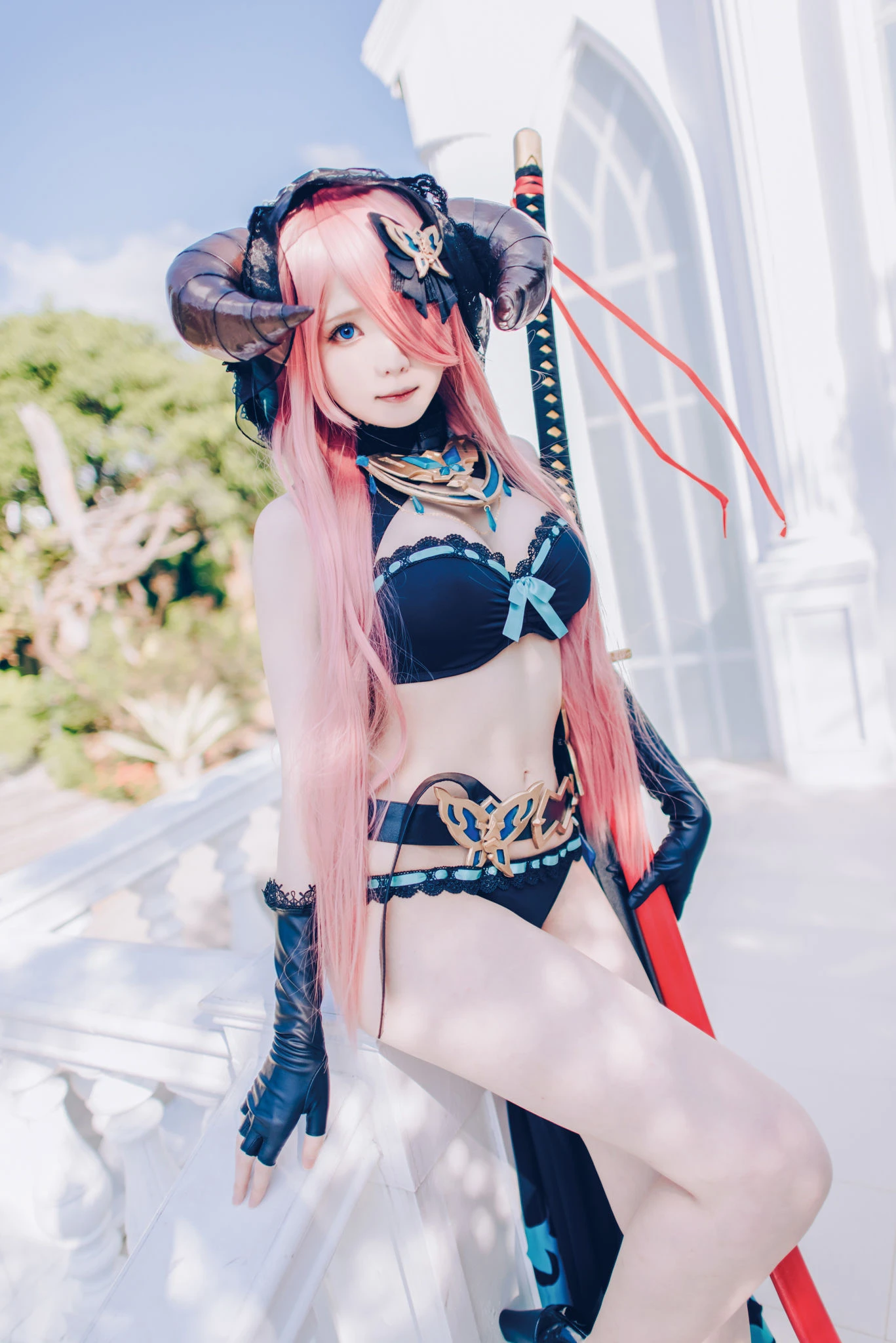 [Cosplay]朱雅琳寫真攝影大師作：朱雅琳清純於街拍演繹美胸神韻精選演繹 - 65