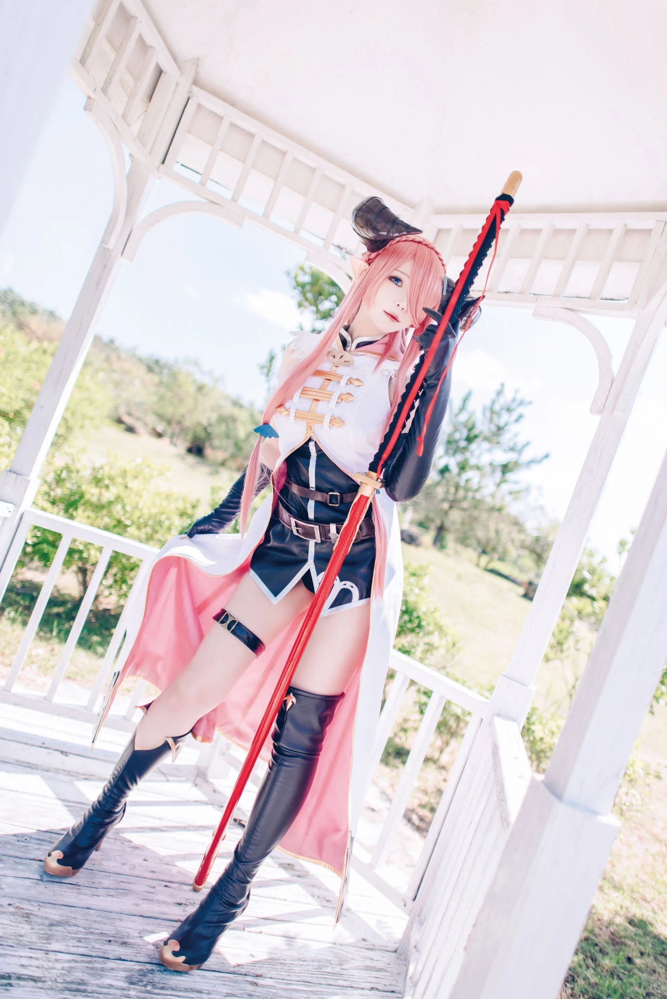 [Cosplay]朱雅琳寫真攝影大師作：朱雅琳清純於街拍演繹美胸神韻精選演繹 - 68