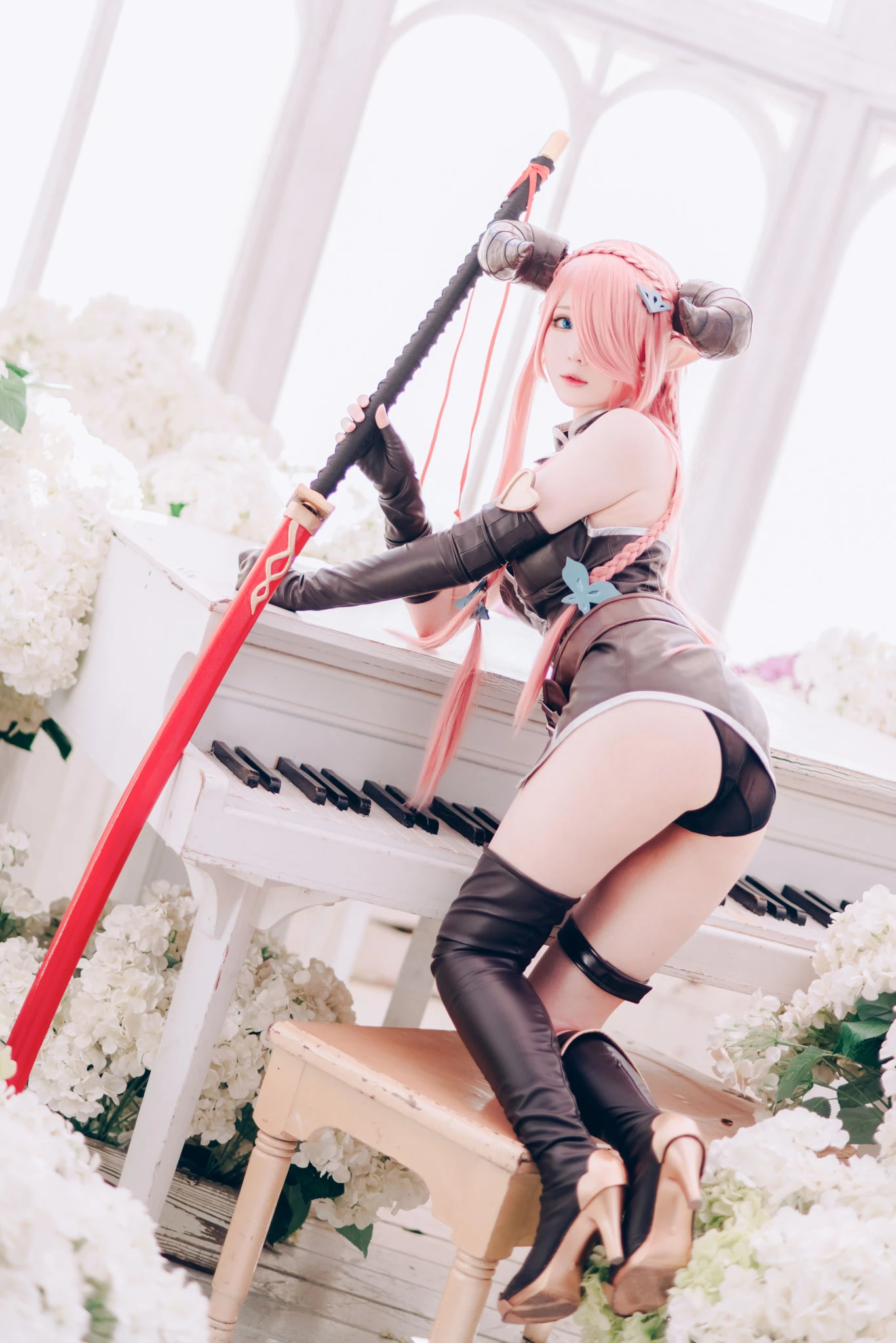 [Cosplay]朱雅琳寫真攝影大師作：朱雅琳清純於街拍演繹美胸神韻精選演繹 - 71