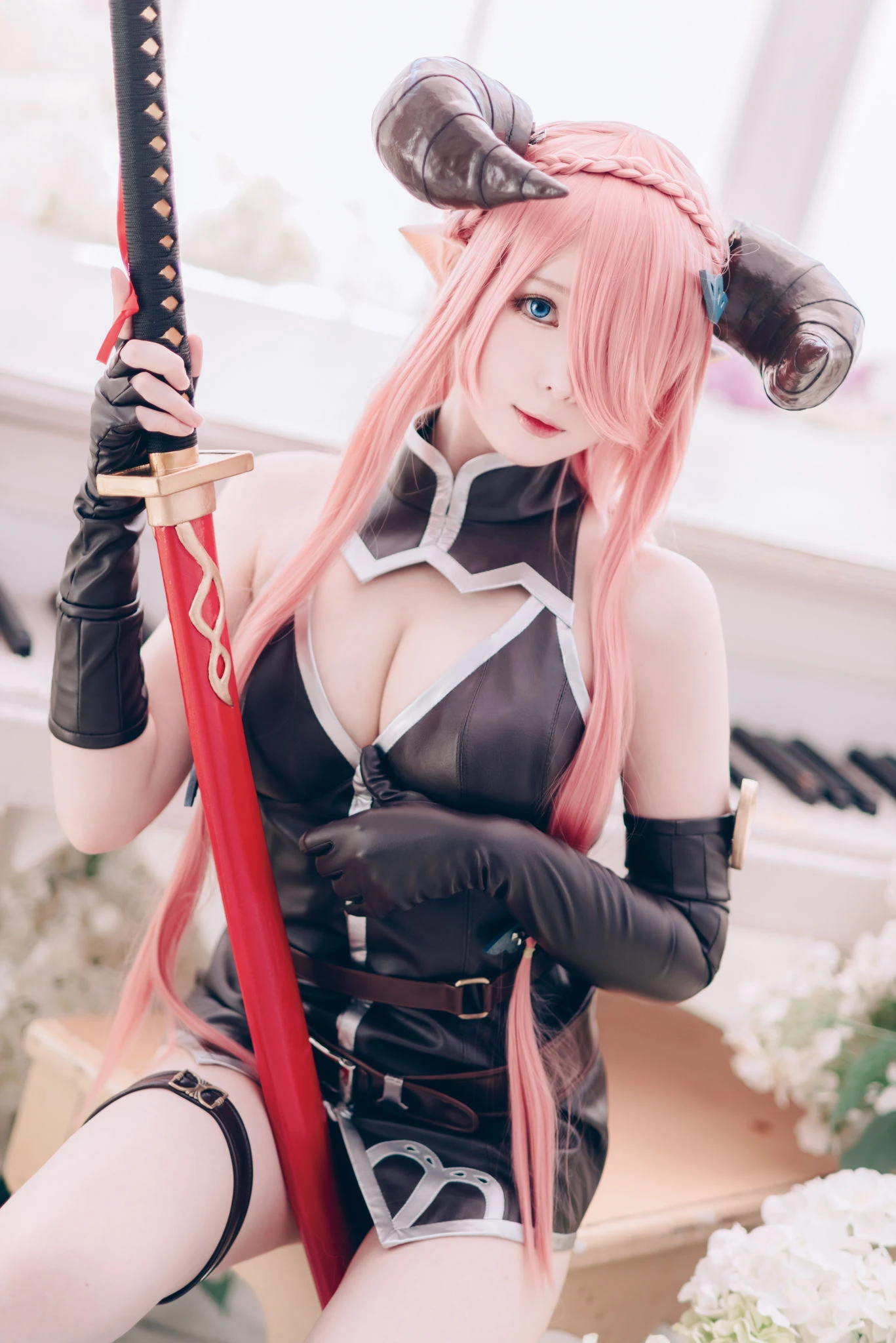 [Cosplay]朱雅琳寫真攝影大師作：朱雅琳清純於街拍演繹美胸神韻精選演繹 - 74